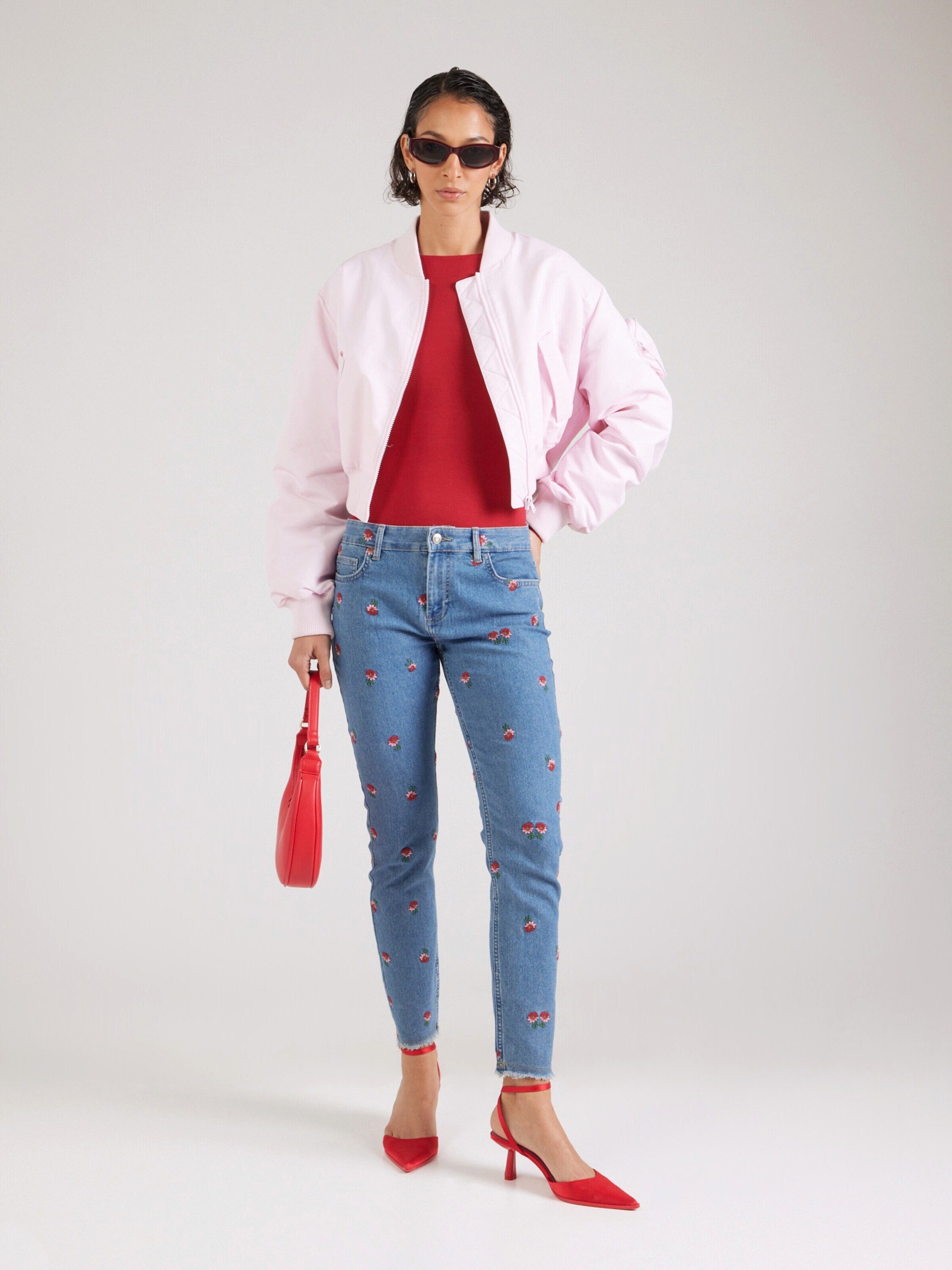 ONLY 7/8-Jeans ONLHUSH (1-tlg) Stickerei