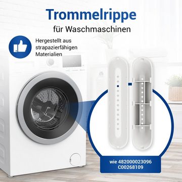 VIOKS Rührwerk Trommelrippe Ersatz für Indesit C00799111, 1-tlg., für Waschmaschine Waschtrockner