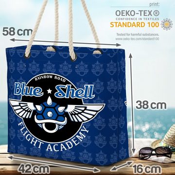 VOID Strandtasche (1-tlg), Blue Shell Academy Shopper kart auto rennen mario switch wii