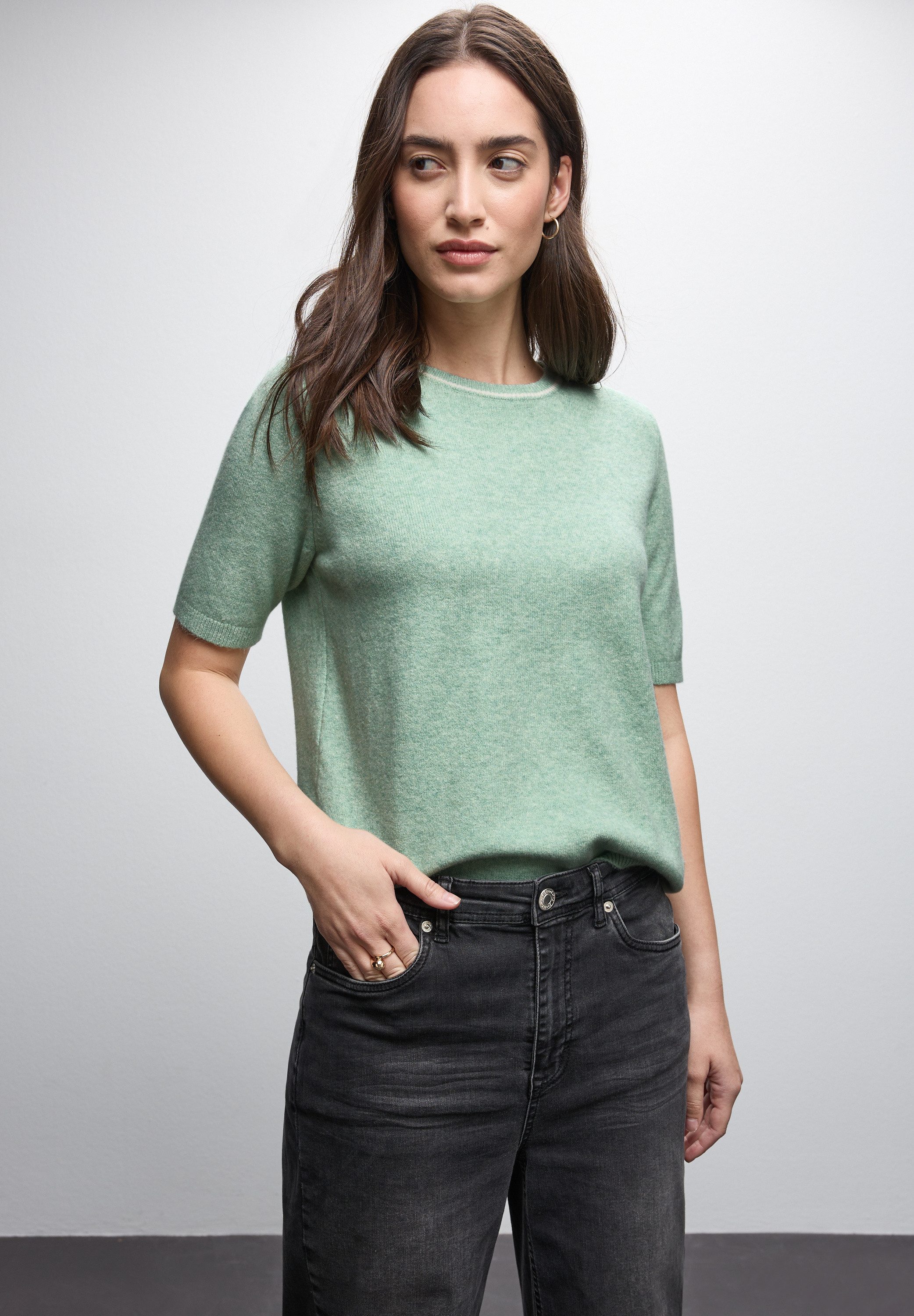 STREET ONE Strickpullover Feinstrick