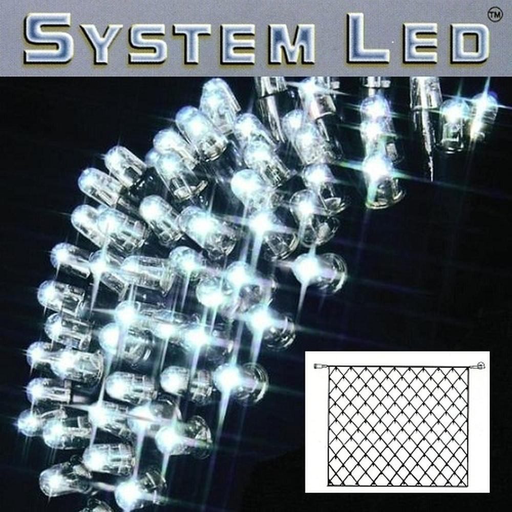 STAR TRADING LED-Lichterkette 465-18-33 System LED Lichternetz 3x3m 192er cool ligt Kabel schwarz