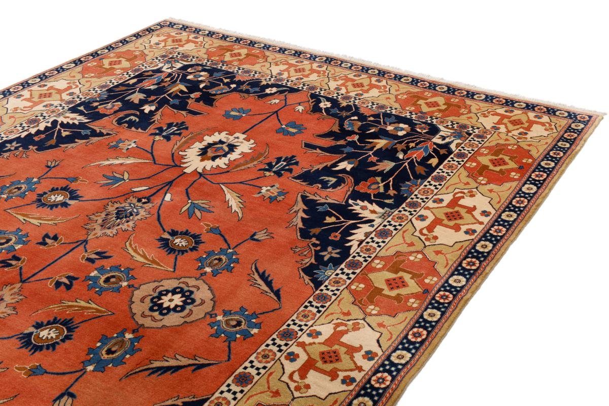 Orientteppich Mashhad 216x347 mm Perserteppich, 12 Nain Höhe: Handgeknüpfter Orientteppich rechteckig, Trading, 