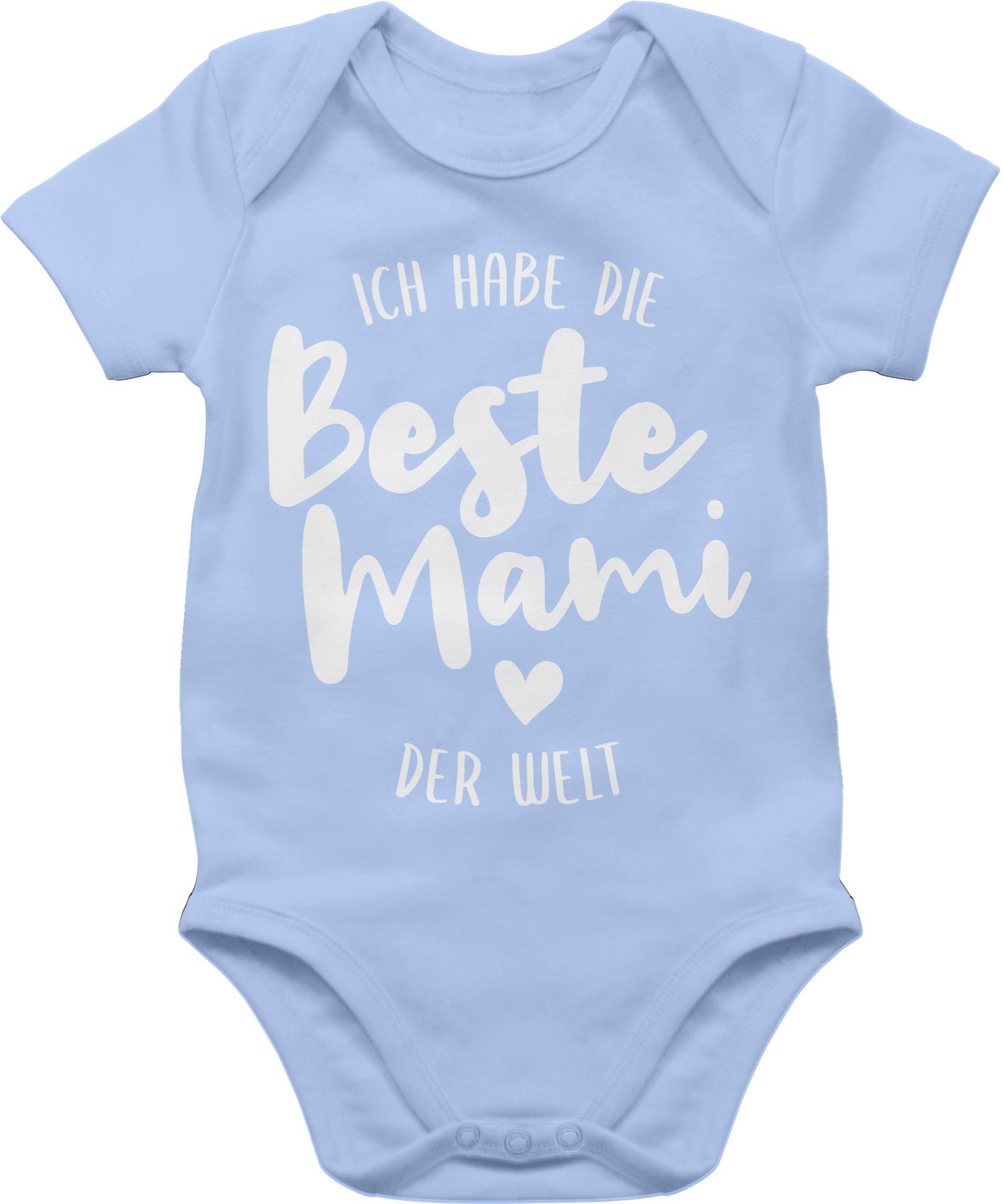 Shirtracer Shirtbody Ich habe die beste Mami der Welt Mama