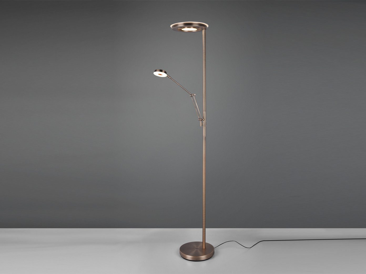 TRIO Leuchten LED Deckenfluter, Dimmfunktion Memoryfunktion, LED fest integ günstig online kaufen