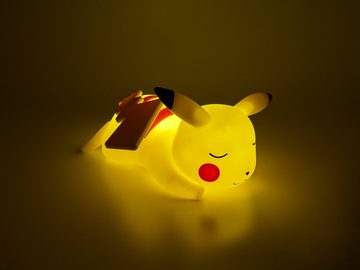 Teknofun LED Dekolicht Teknofun POKÉMON TF113607 LED-Lampe schlafendes Pikachu 25cm, kabellos, mehrere Helligkeitsstufen, LED fest integriert