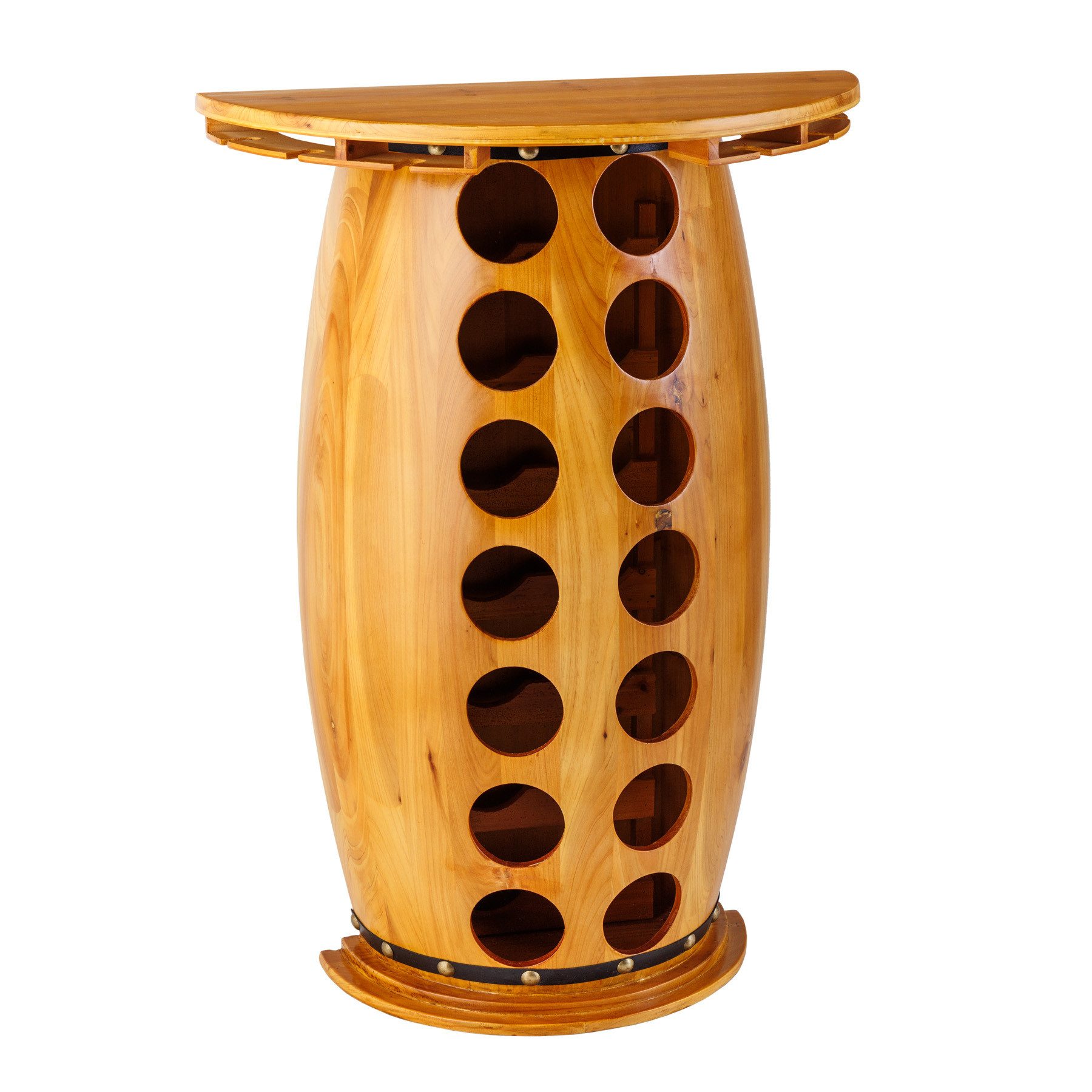 riess-ambiente Weinregal BODEGA 84cm natur, Einzelartikel 1-tlg., Wohnzimme günstig online kaufen