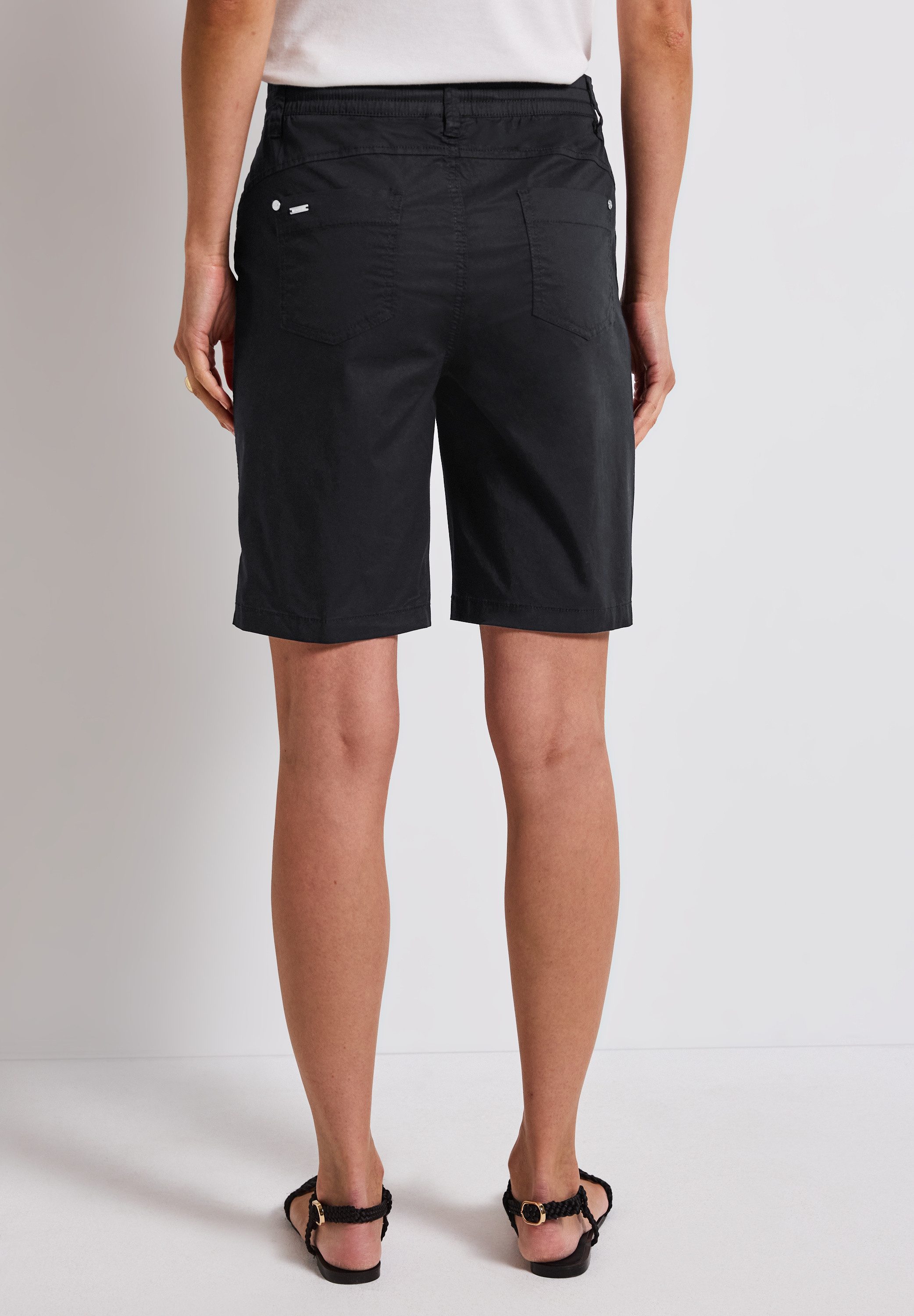 STREET ONE Bermudas, Middle Waist günstig online kaufen
