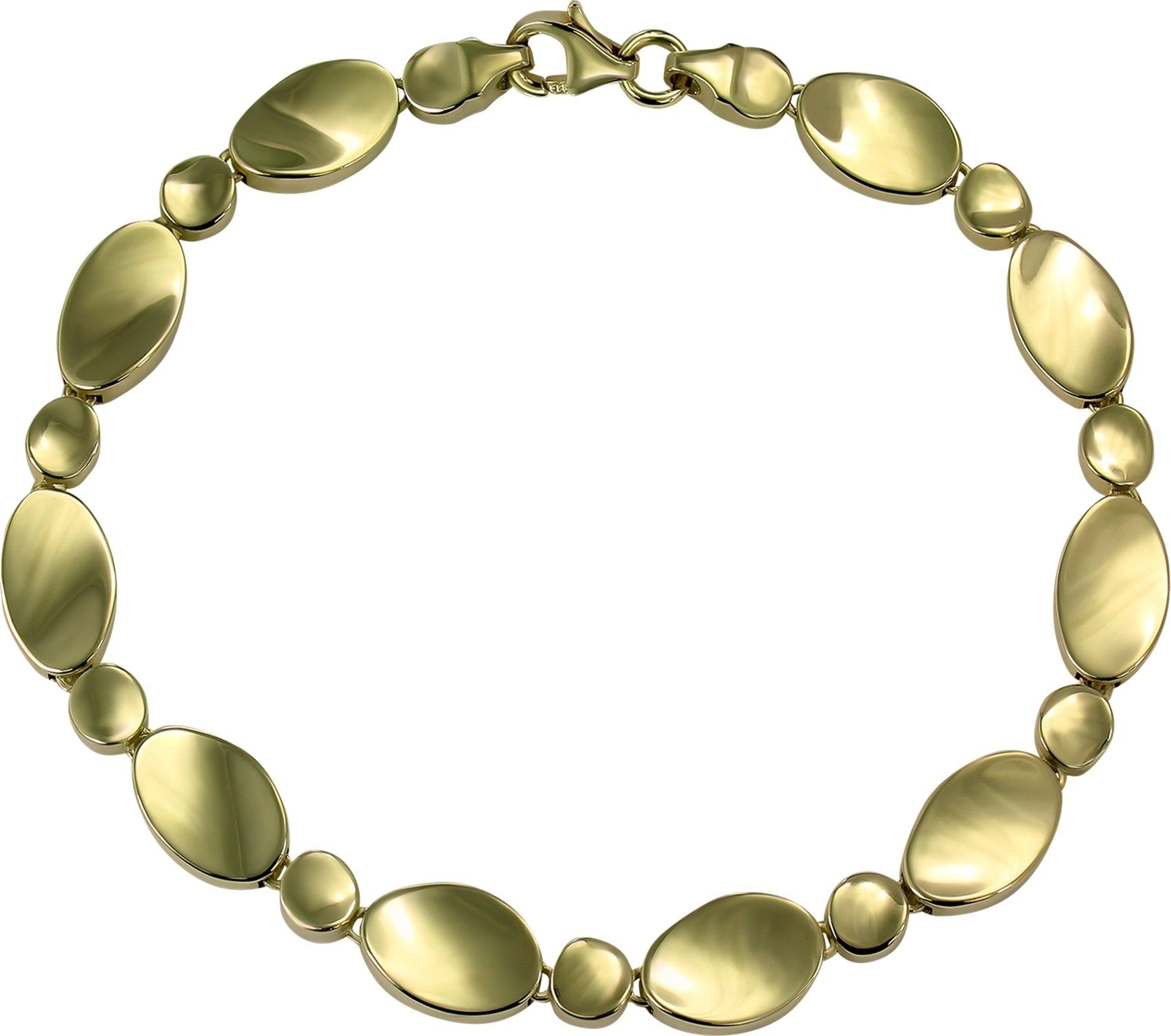 GoldDream Goldarmband GoldDream Armband Dots Zirkonia 333 Gold (Armband), Damen Armband ca. 19cm, 333 Gelbgold - 8 Karat, Farbe: gold