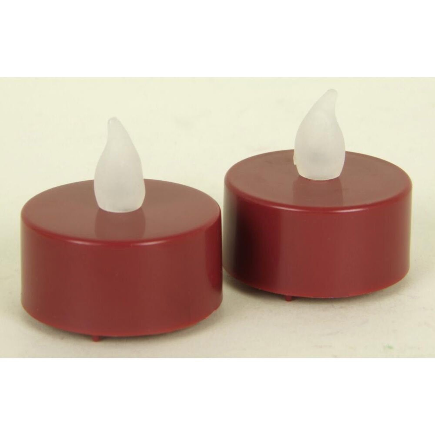 BURI Tafelkerze 24x LED Чайные свечи Elektrische Свечи Gelb Kunststoff Batterien Tisch