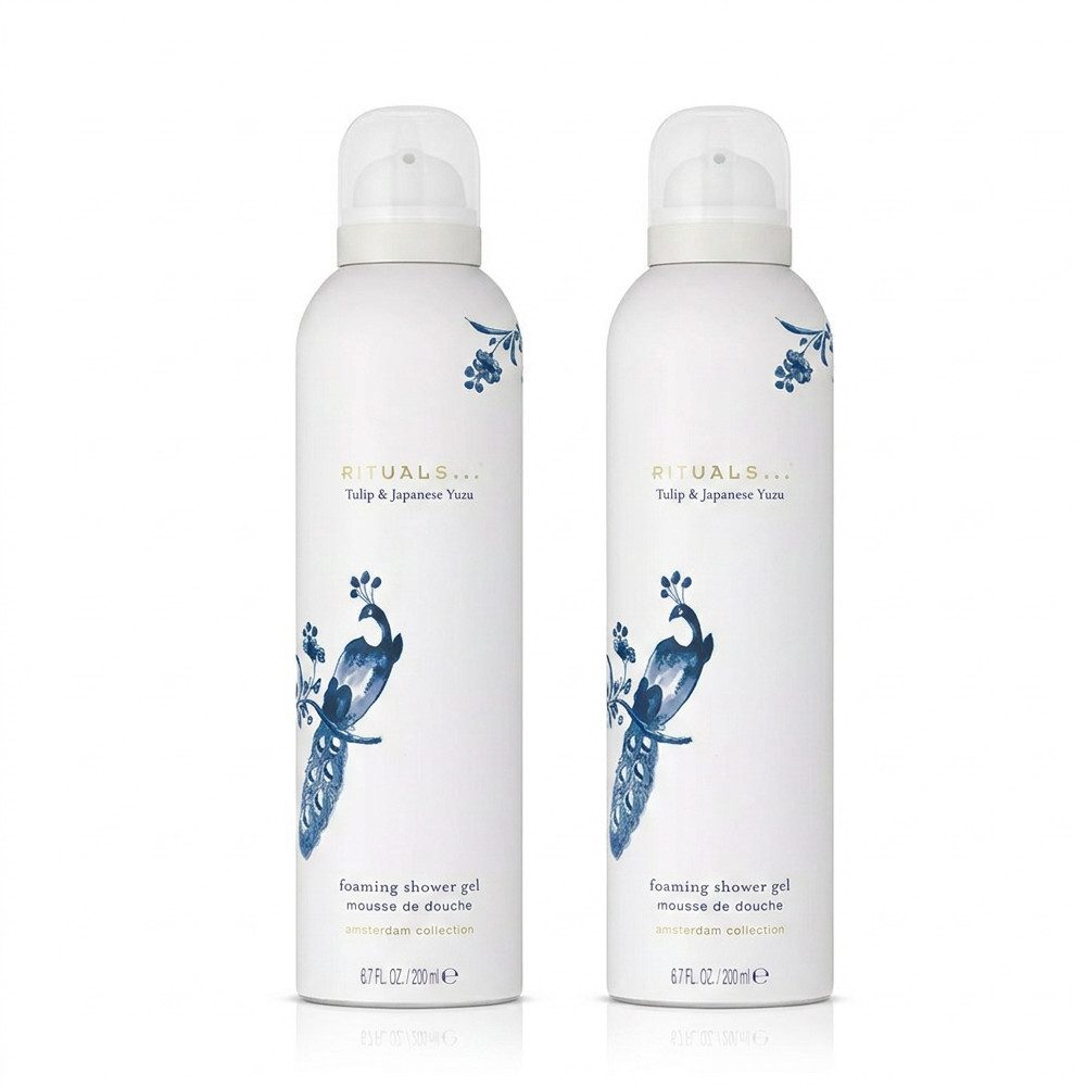 Rituals Duschgel Rituals Amsterdam Collection Duschschaum 2er Set, Praktisches 2er Set für den gepflegten Duschvorrat