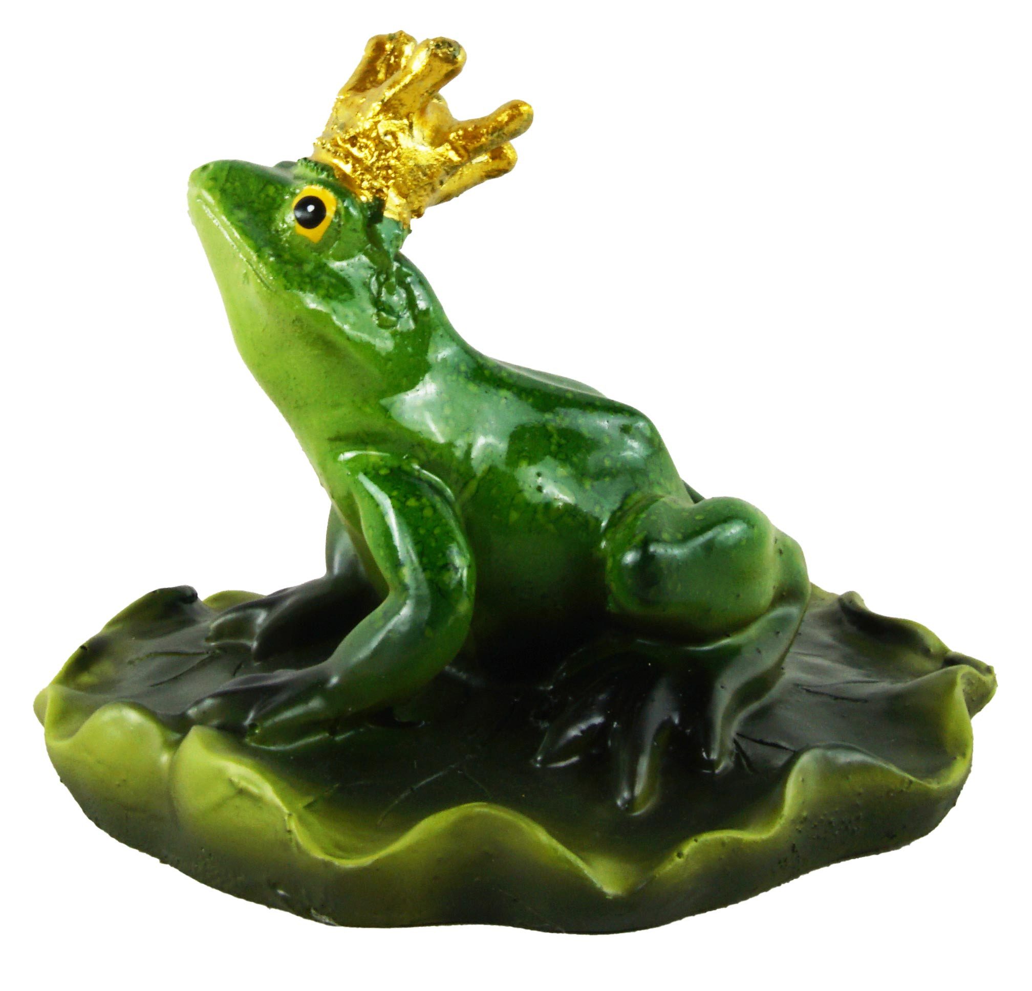 Posiwio Teichfigur Bezaubernde Teichdekoration Froschkönig auf günstig online kaufen