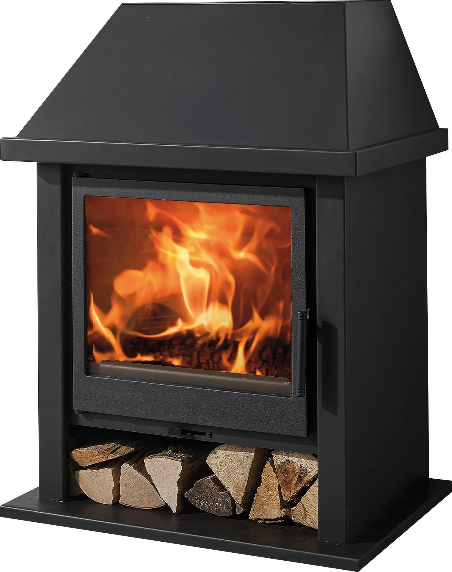 Panadero Kaminofen Kaminofen Mont Blanc Ecodesign, 9,8 kW, Zeitbrand, (1-tlg) | Kaminöfen