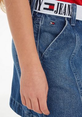 Tommy Hilfiger Jeansrock MONOTYPE TAPE SKIRT Webrock mit Tommy Hilfiger Logotape