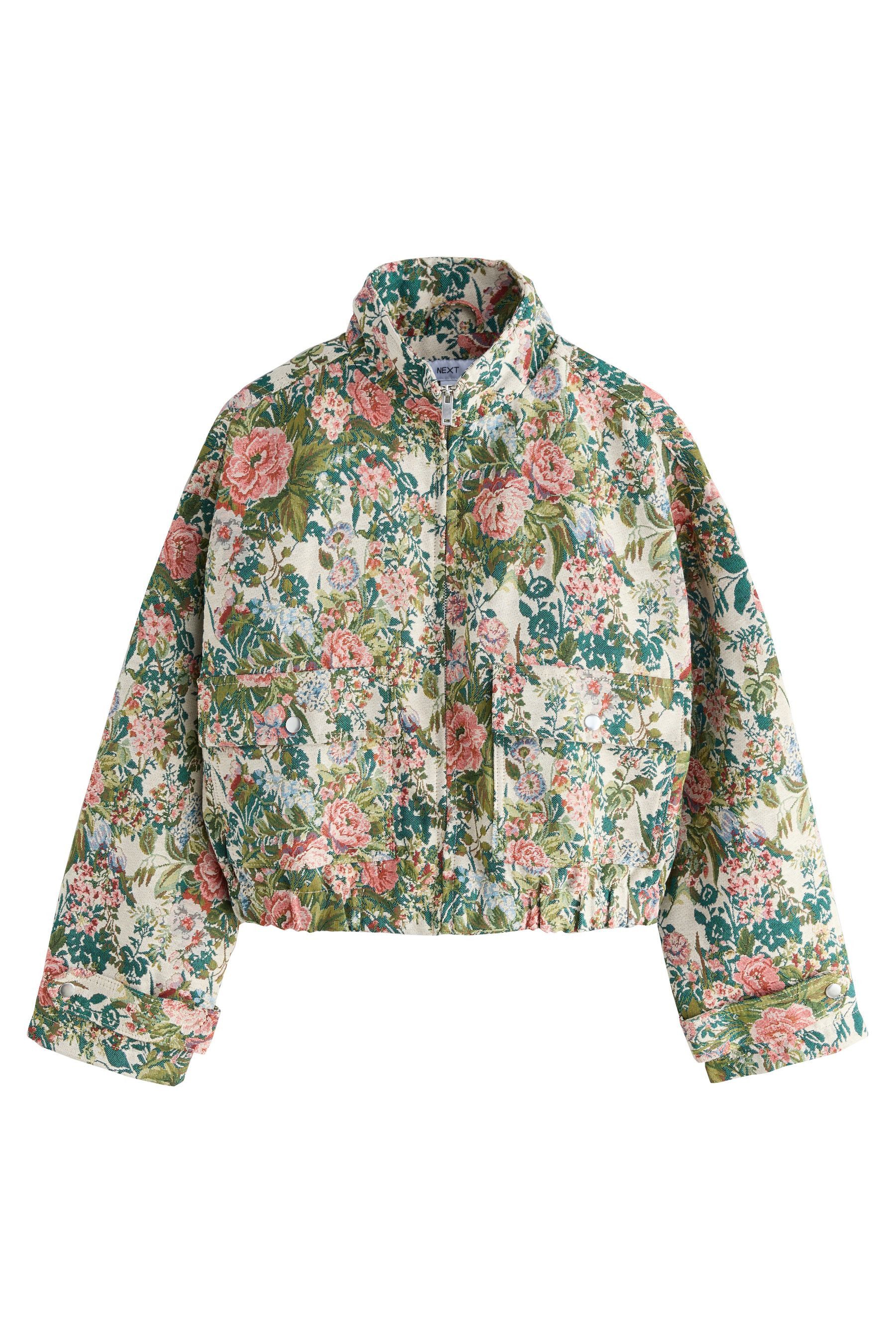 Next Kurzmantel Jacke mit durchgängigem Reißverschluss (1-tlg) günstig online kaufen