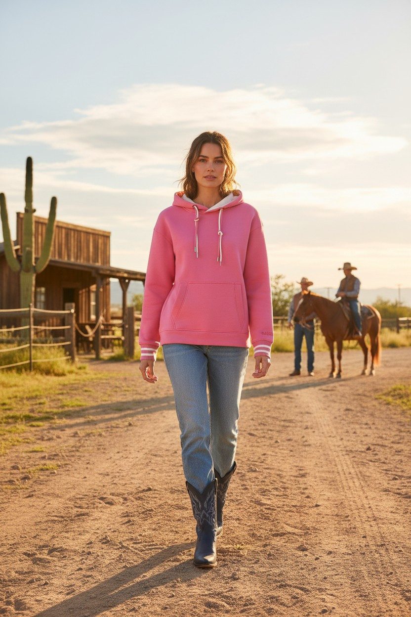 salzhaut Hoodie VERDADDERT Damen Oversized salzhaut Kapuzenpullover – bequemer Fit und nordisch klares Design