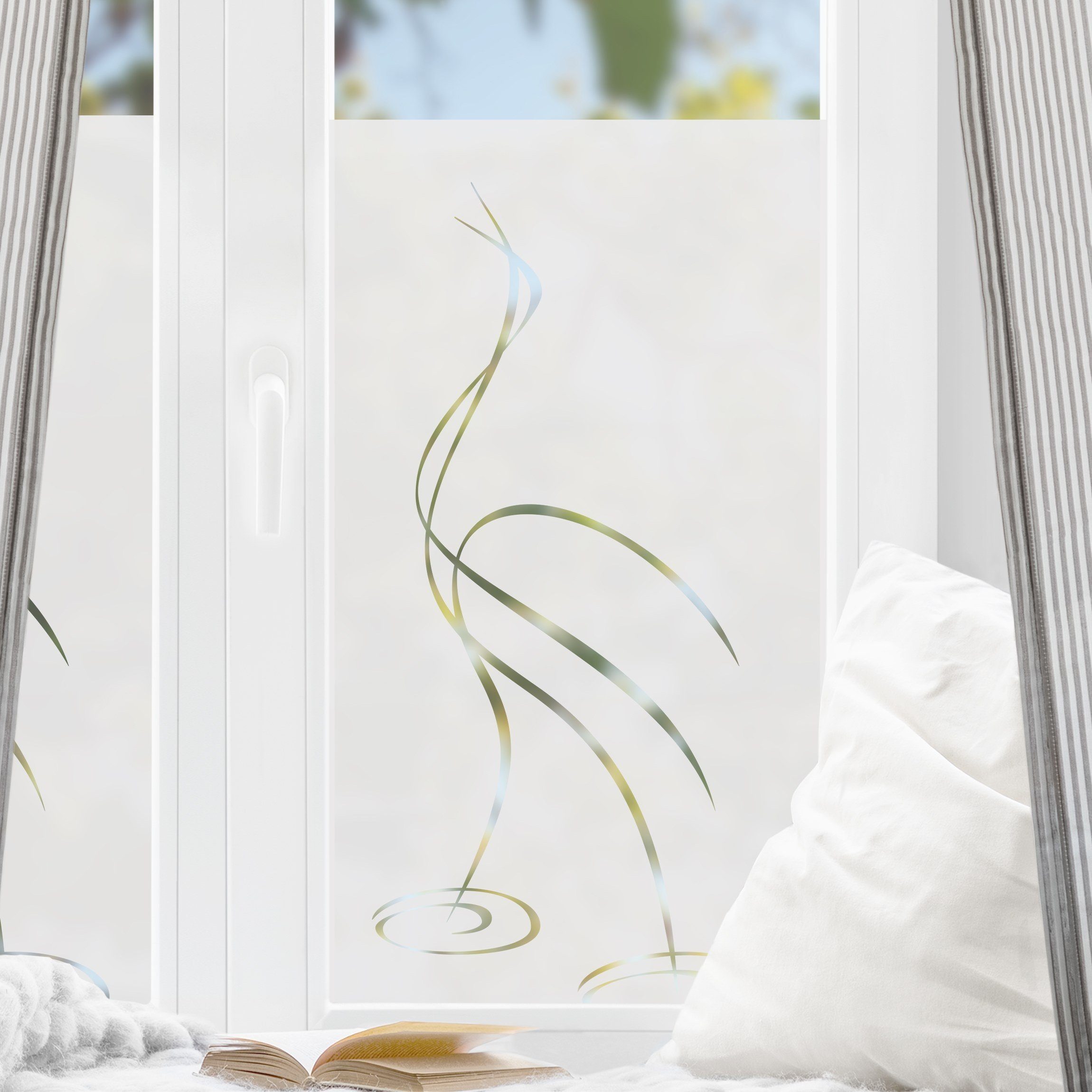 Bilderdepot24 Fensterfolie statisch haftend Motiv Fensterdeko günstig online kaufen