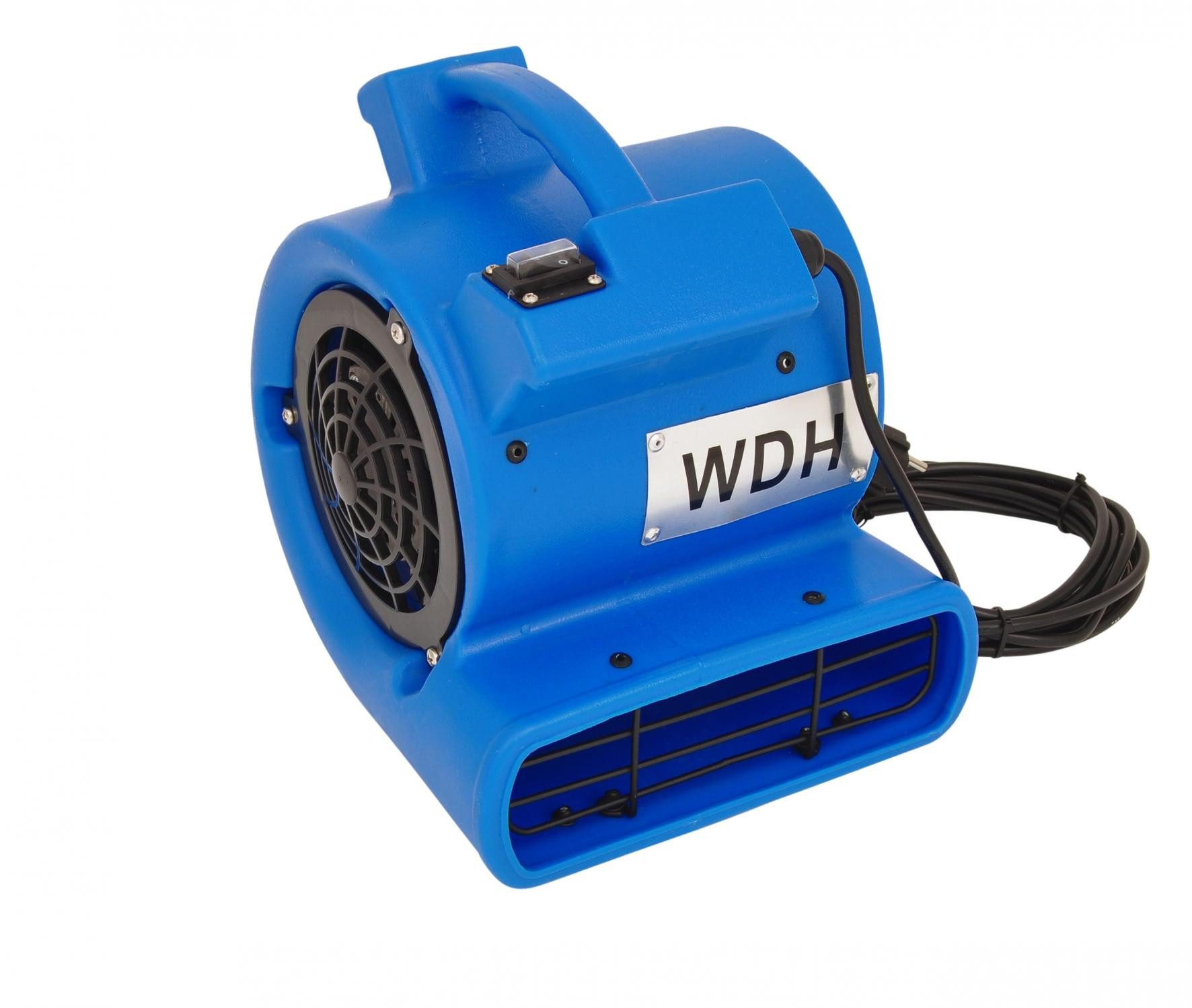 WDH Bodenventilator Mini Turbolüfter WDH-C20, Geräuscharmer Betrieb