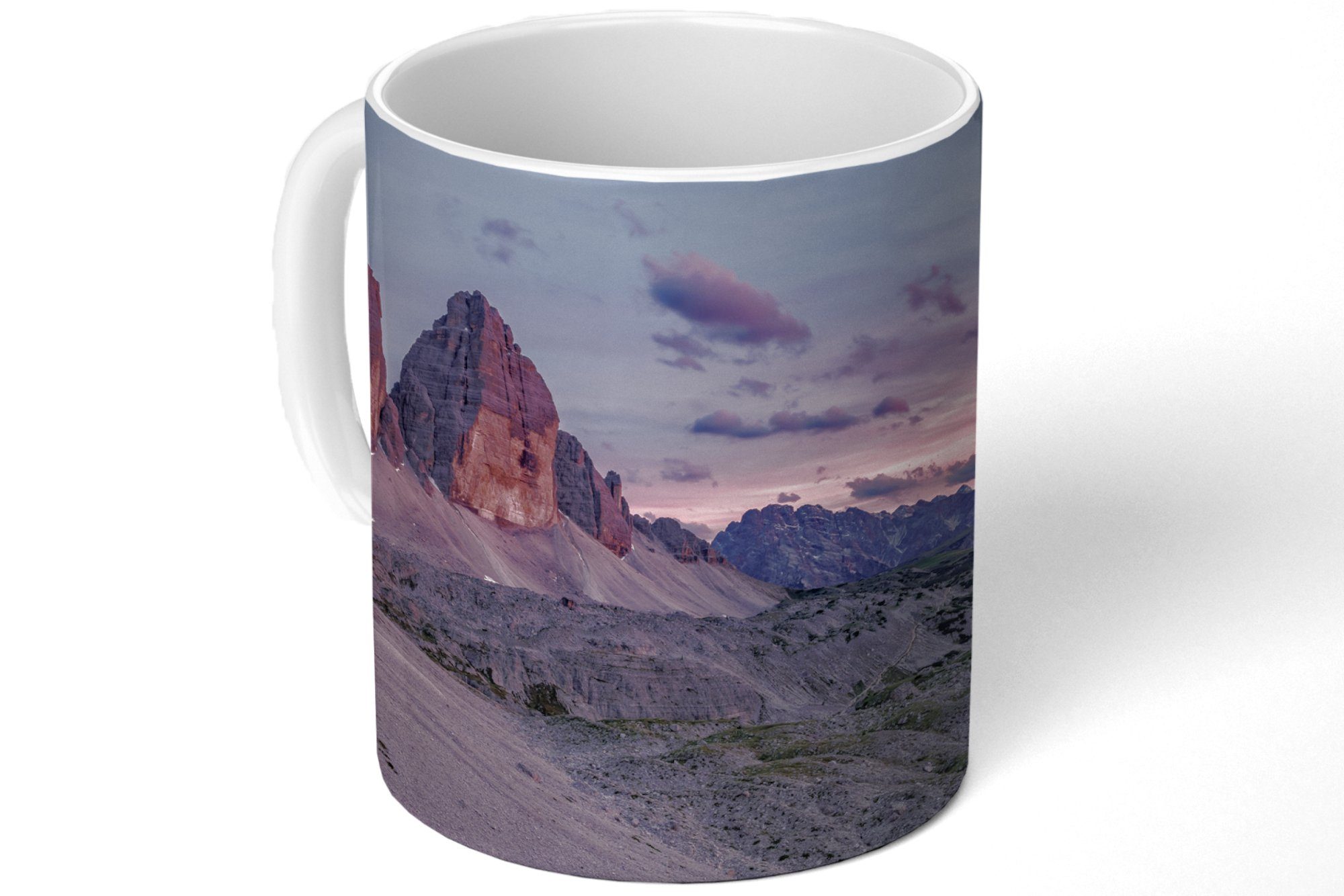 Teetasse, Tasse Alpen Teetasse, - Kaffeetassen, Becher, MuchoWow Gebirge, Keramik, Geschenk - Tirol