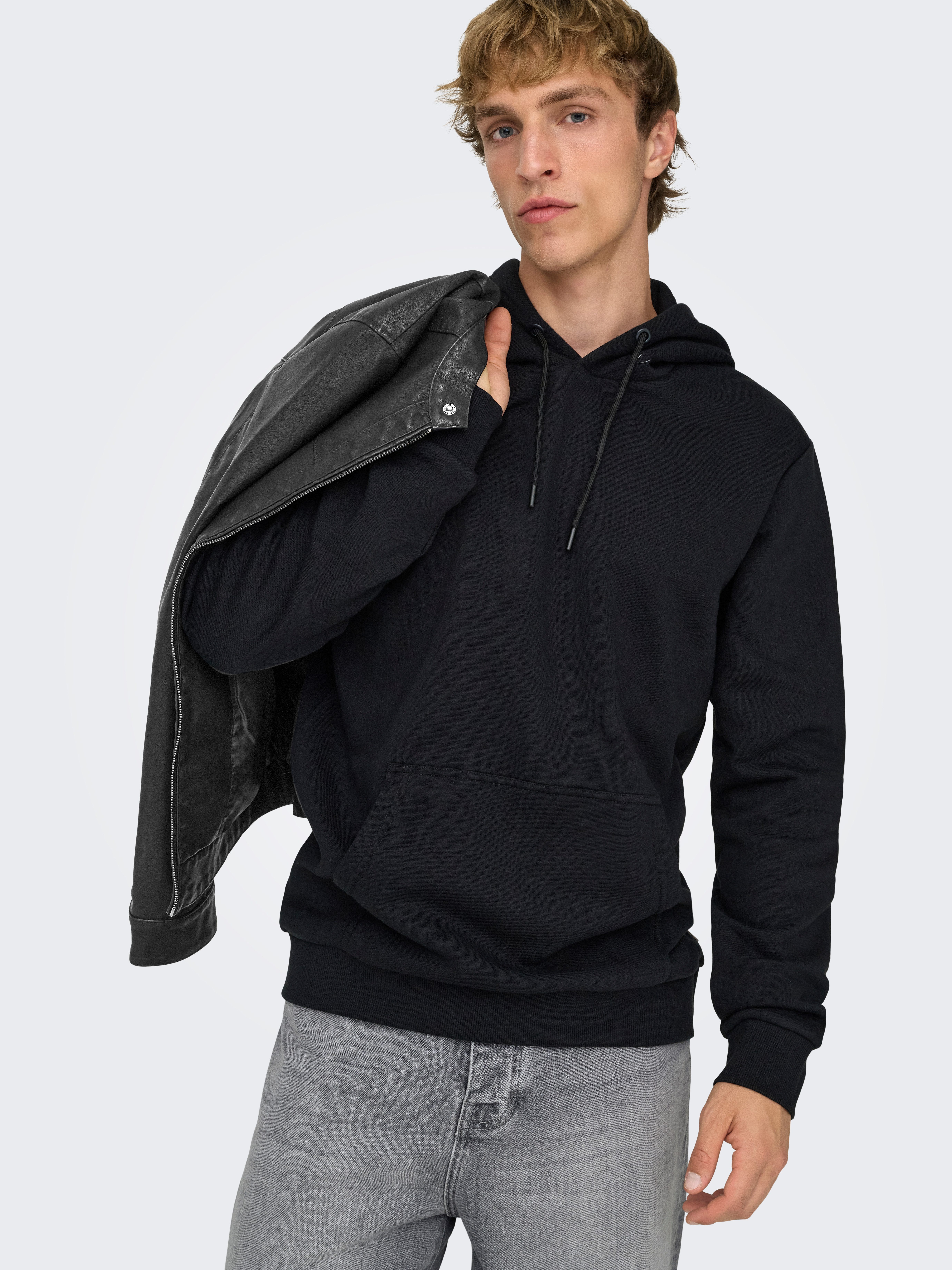ONLY & SONS Bikerjacke MIKE PU RACER JACKET