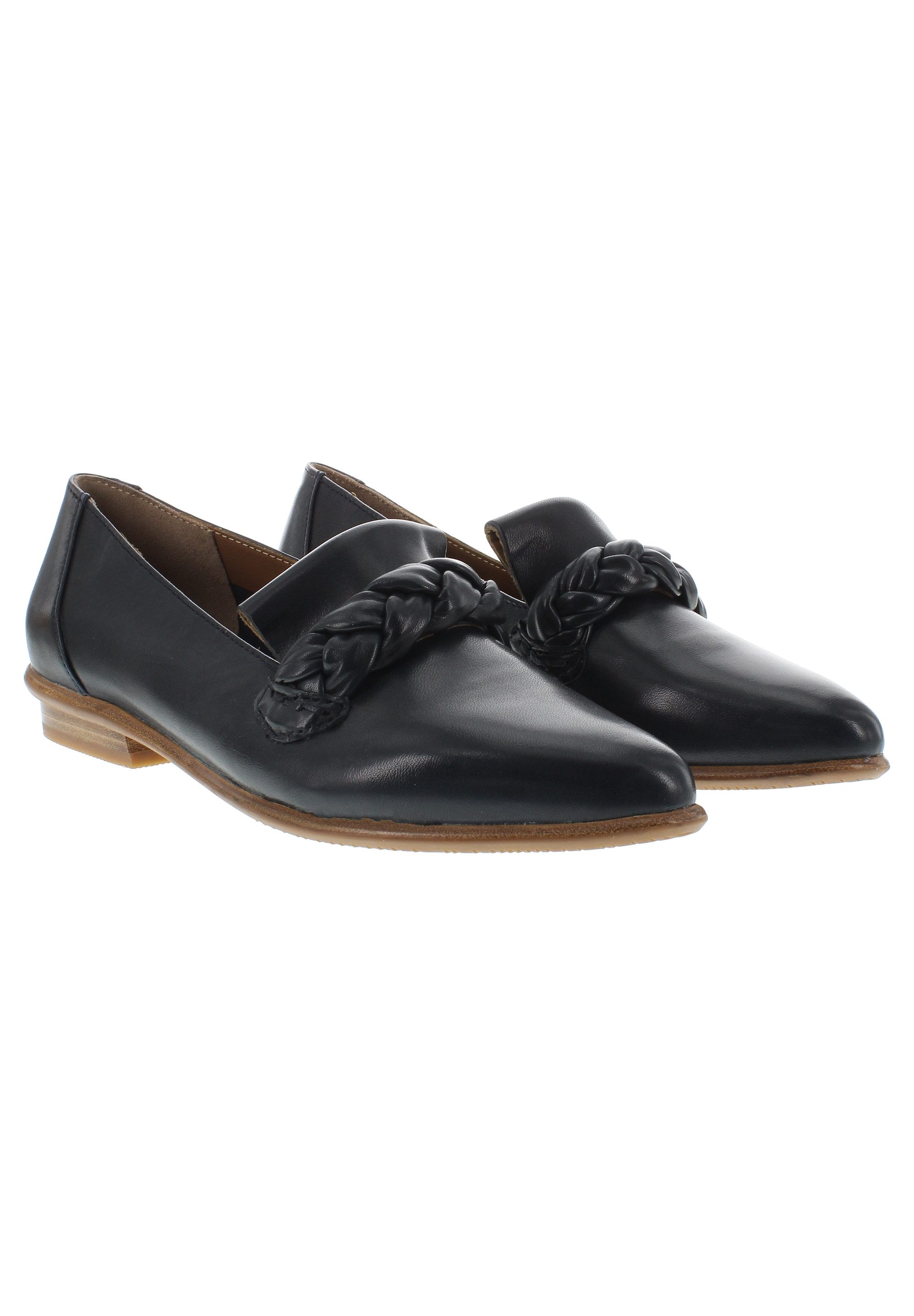 Everybody BULBO - Lederslipper mit Flechtdetail günstig online kaufen
