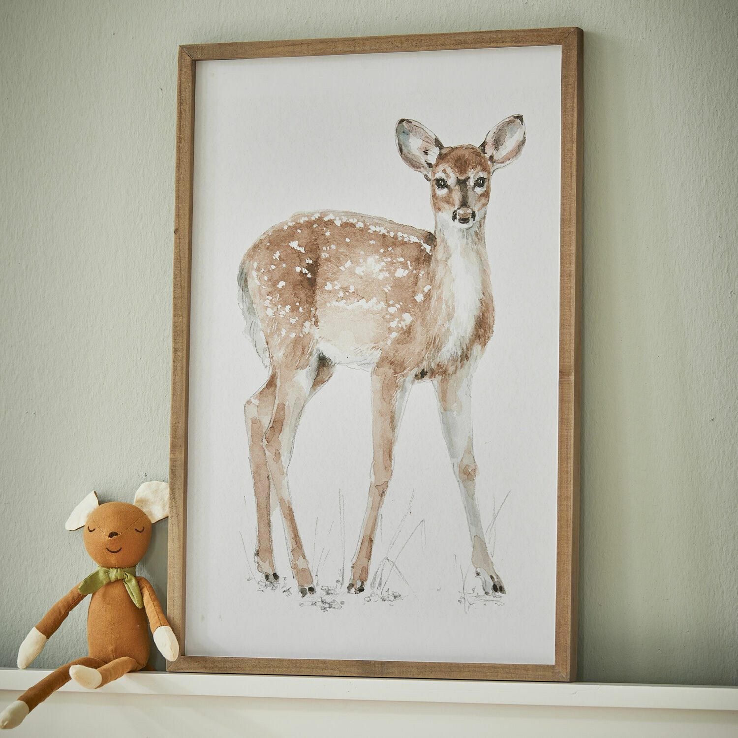 Mirabeau Wanddekoobjekt Bild Petitoun weiß/braun günstig online kaufen
