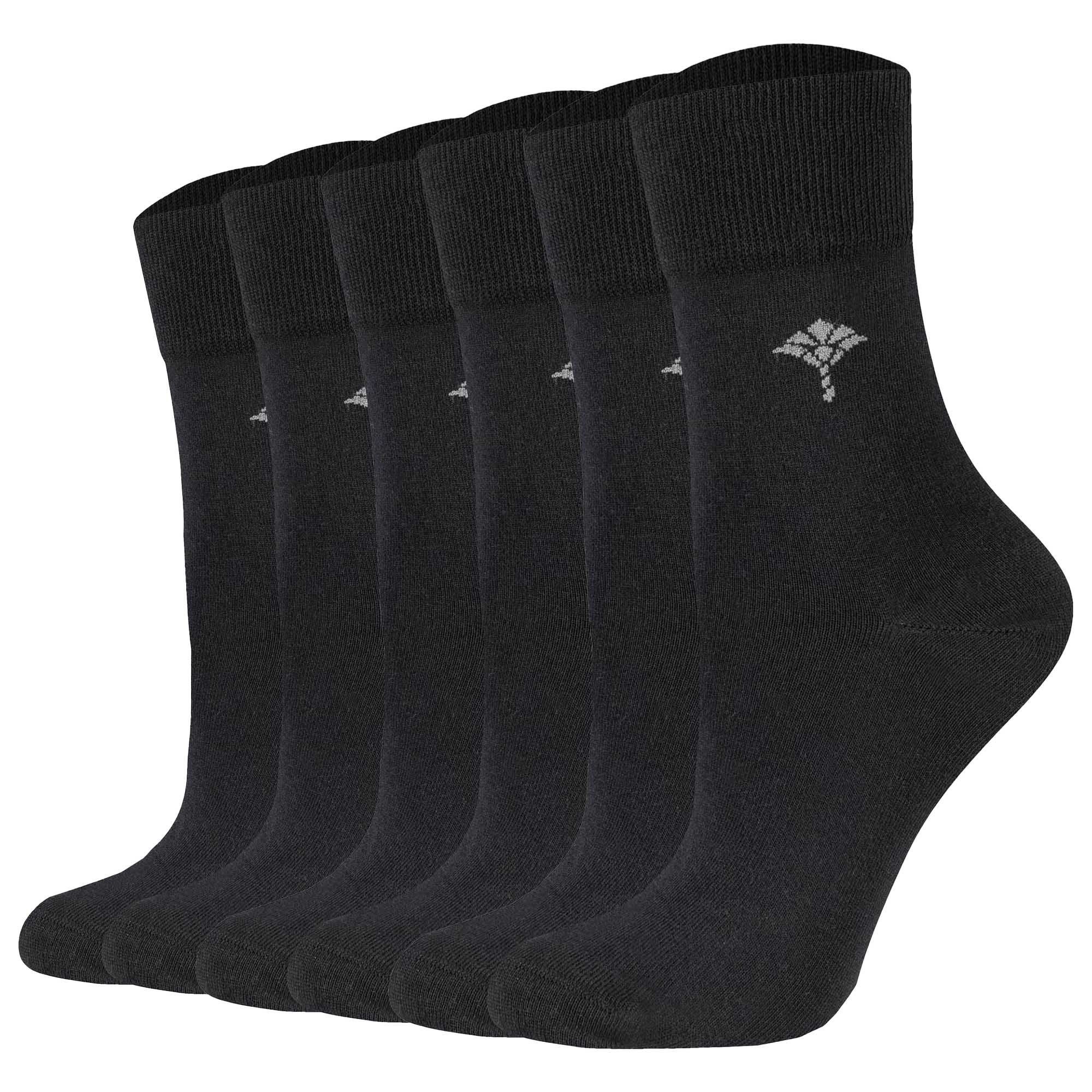 Kurzsocken Damen Socken 6er Pack Baumwolle