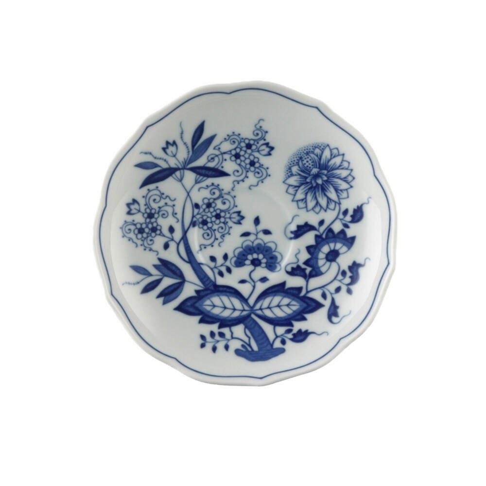 Hutschenreuther Untertasse Blau Zwiebelmuster für Teetasse