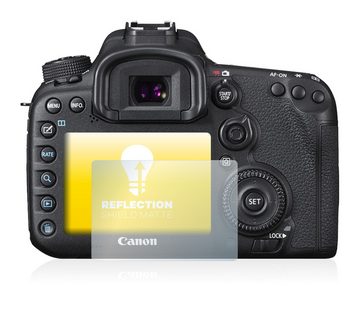 upscreen Schutzfolie für Canon EOS 7D Mark II, Displayschutzfolie, Folie matt entspiegelt Anti-Reflex