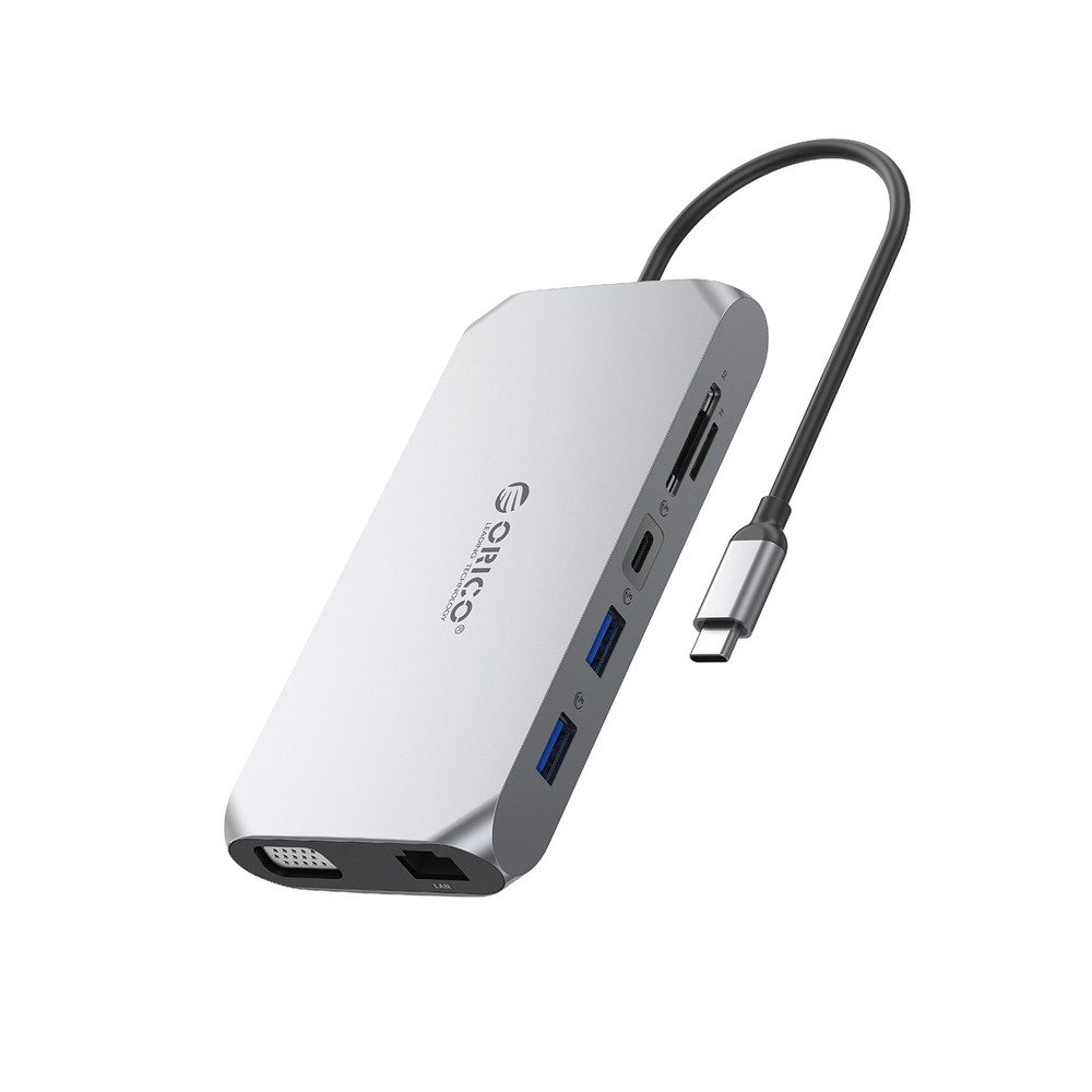 ORICO Orico XCR 12-in-1 USB-C Dockingstation 100W USB-Adapter