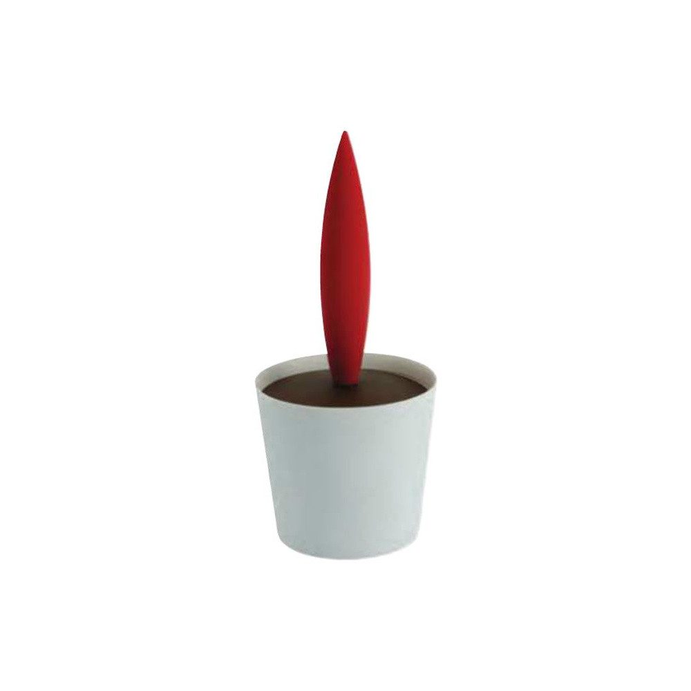 Legnoart Krümelkehrer Kunststoff Weiß Rot TB-1R, Küche