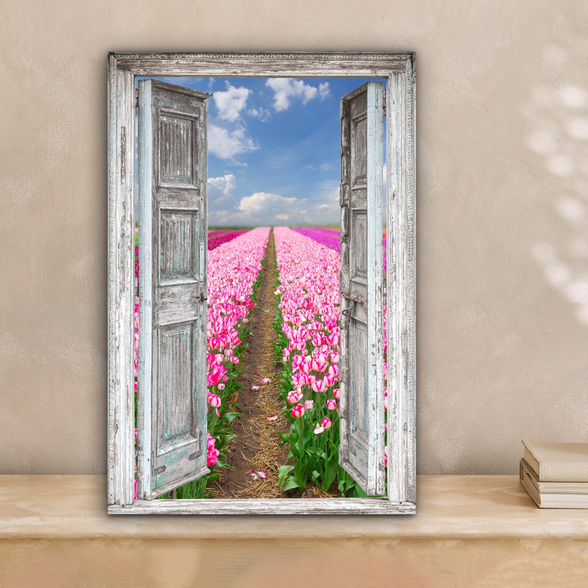 OneMillionCanvasses® Leinwandbild Blumen - Tulpen - günstig online kaufen
