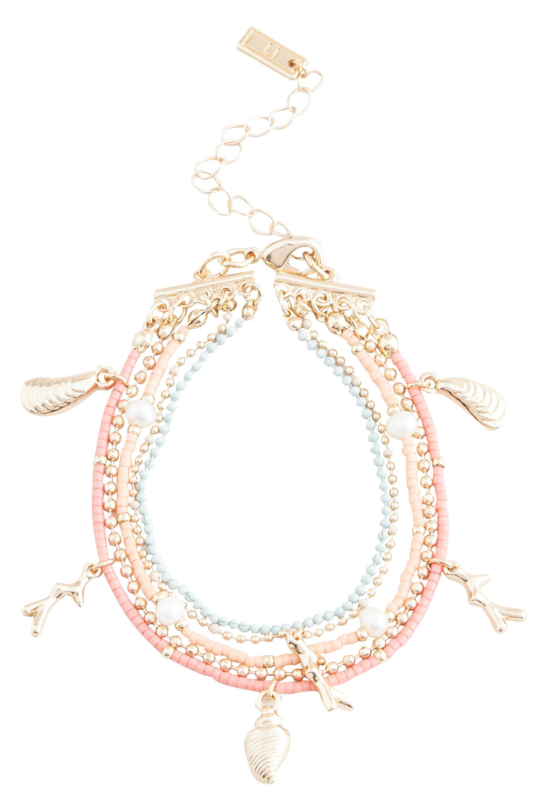 Next Armband Mehrreihiges Perlenarmband (1-tlg)