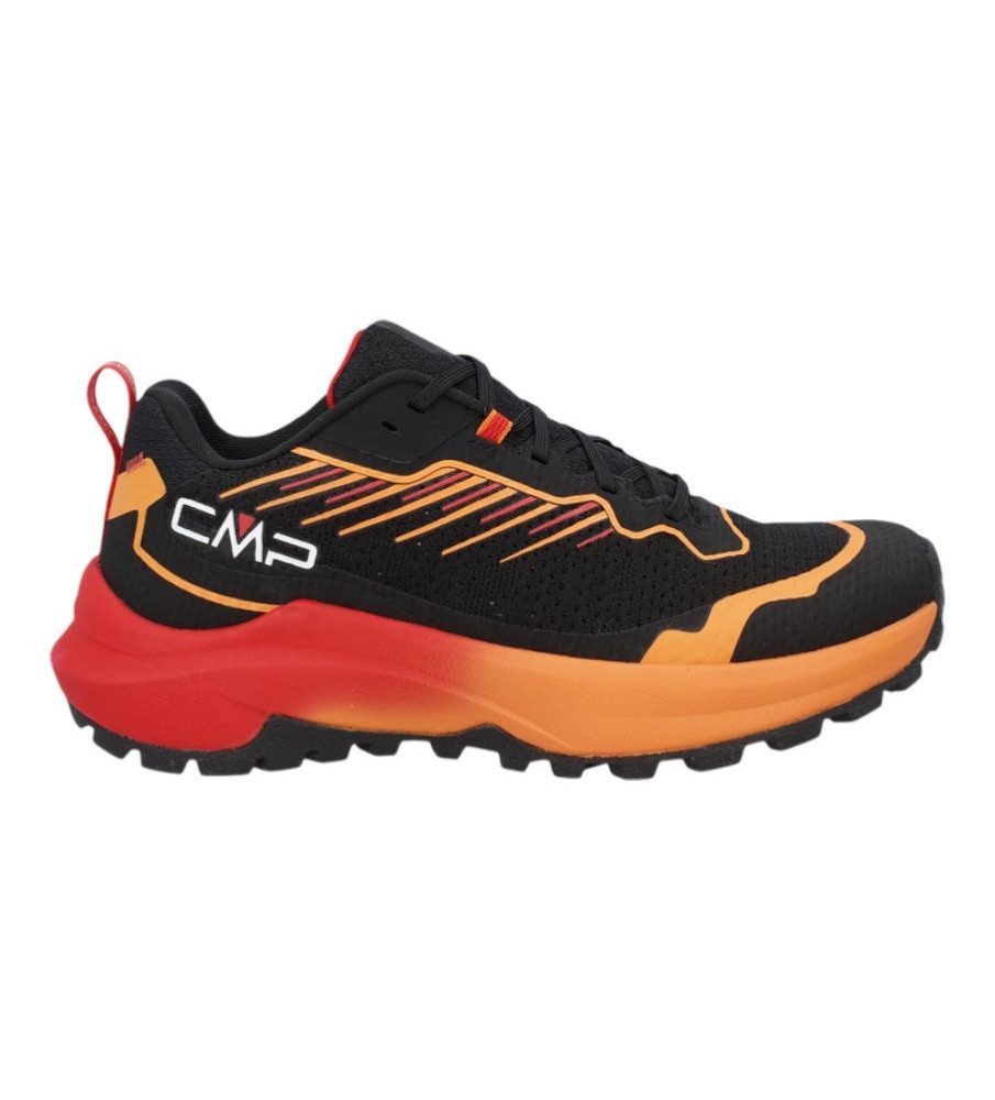 CMP Jemini (Fast-Hiking) schwarz/rot/orange Herren Wanderschuh