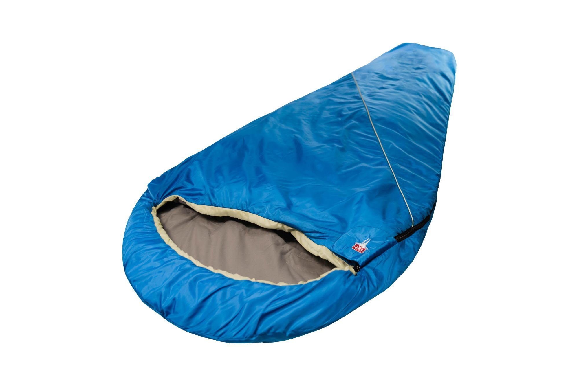 Grüezi bag Mumienschlafsack Mikrofaser, Cloud Mumie Links 225 x 80cm für Körpergröße 160-194 cm