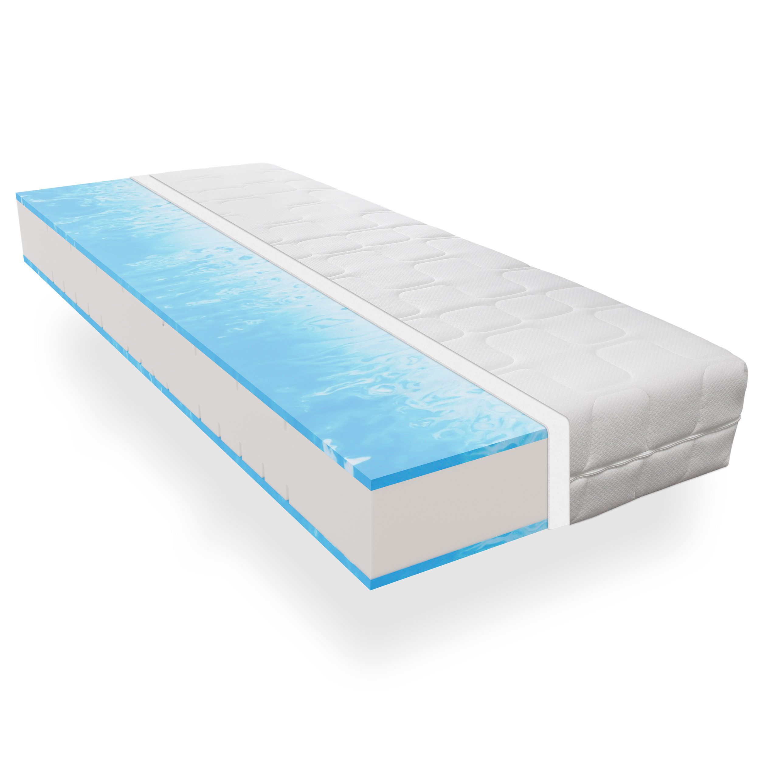 Gelschaummatratze BeMeo Gel Luxus-Matratze besonders hochwertig Single- und günstig online kaufen