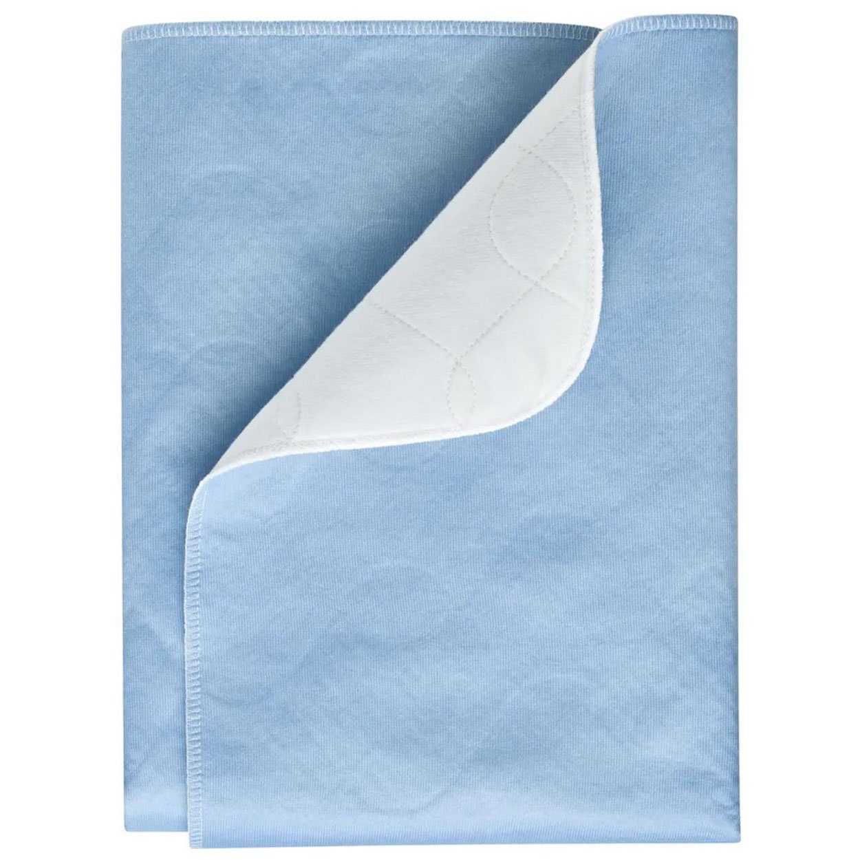 Inkontinenzauflage PFLEGE POINT® Inkontinenz-Mehrwegunterlage Betteinlage PLUS blau-weiß PFLEGE POINT