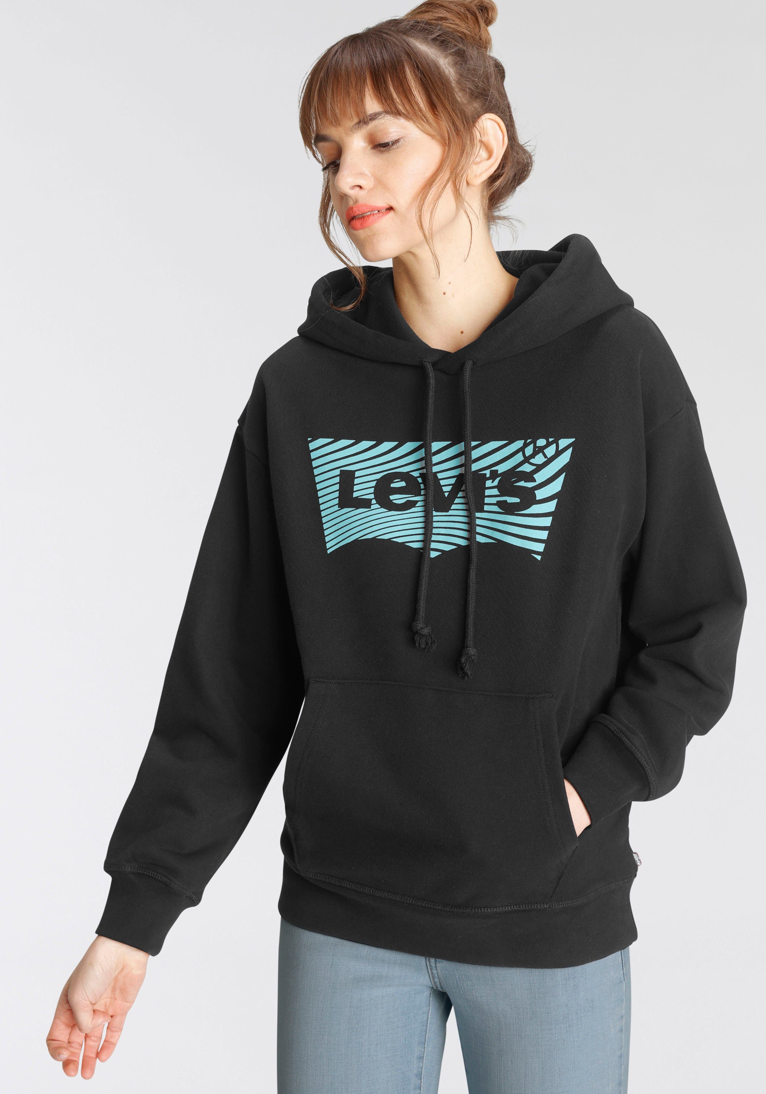 Levi's® Kapuzensweatshirt »GRAPHIC STANDARD HOODIE« mit Batwing-Logo