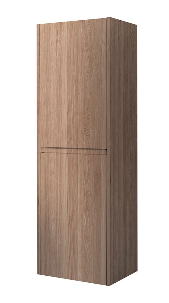 Aloni Hochschrank BD-KEY3480 (1-St) Hayat Hochschrank Eiche (TxBxH) 35x40 x135 cm