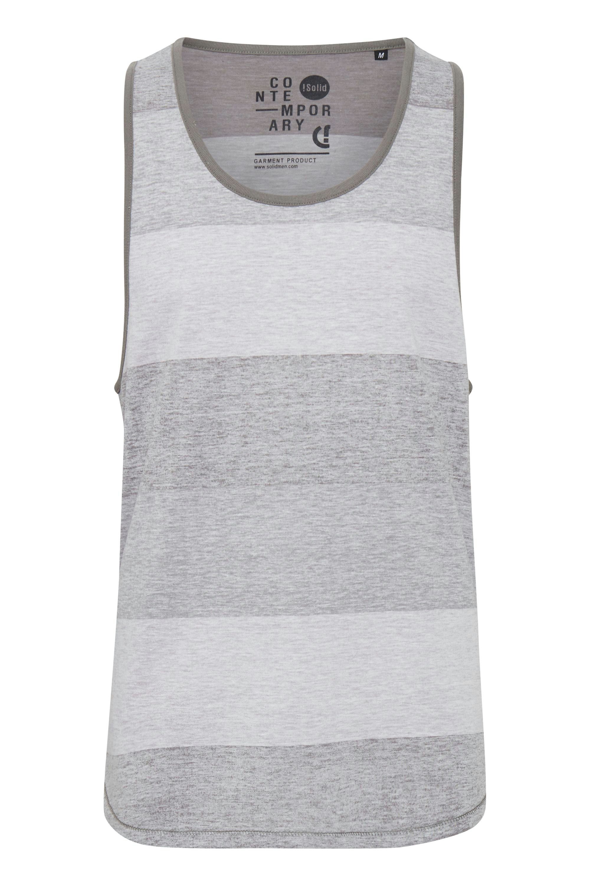 !Solid Tanktop SDCharan ärmelloses Shirt mit Streifen