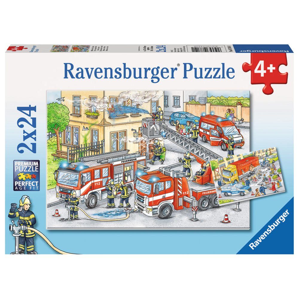 Ravensburger Puzzle Helden Im Einsatz, 48 Puzzleteile
