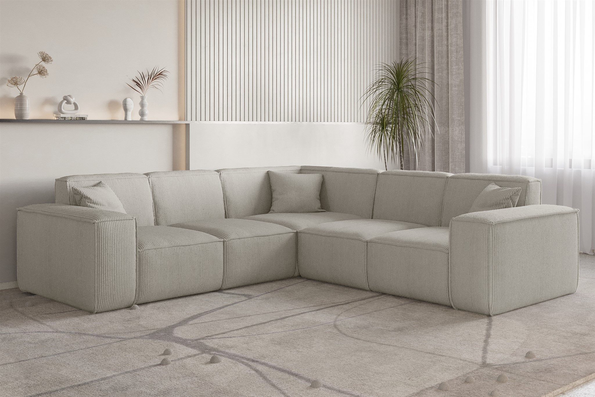 Fun Möbel Ecksofa Designersofa CELES PREMIUM günstig online kaufen