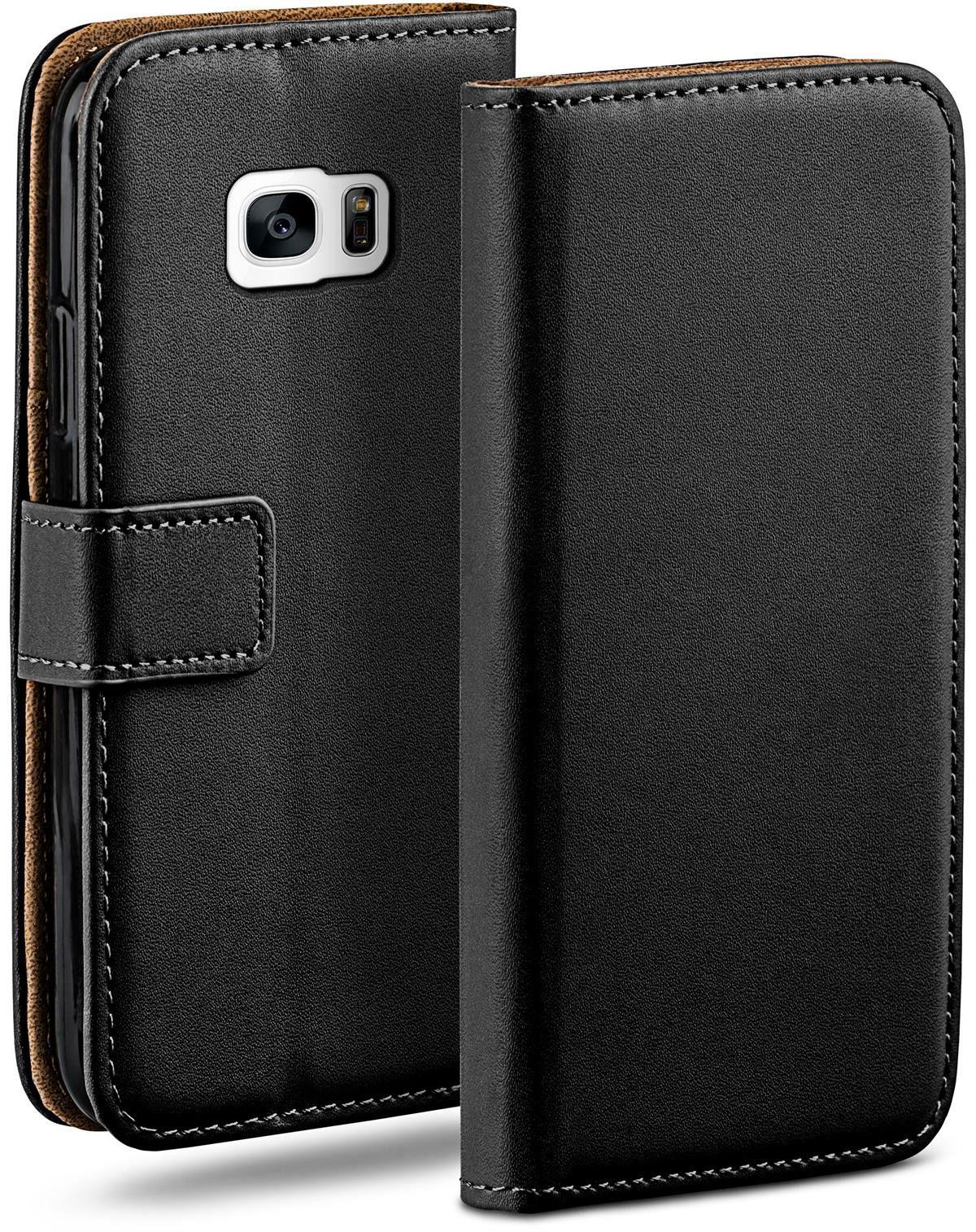 Handyhülle moex® Book Case für Samsung Galaxy S7 Edge