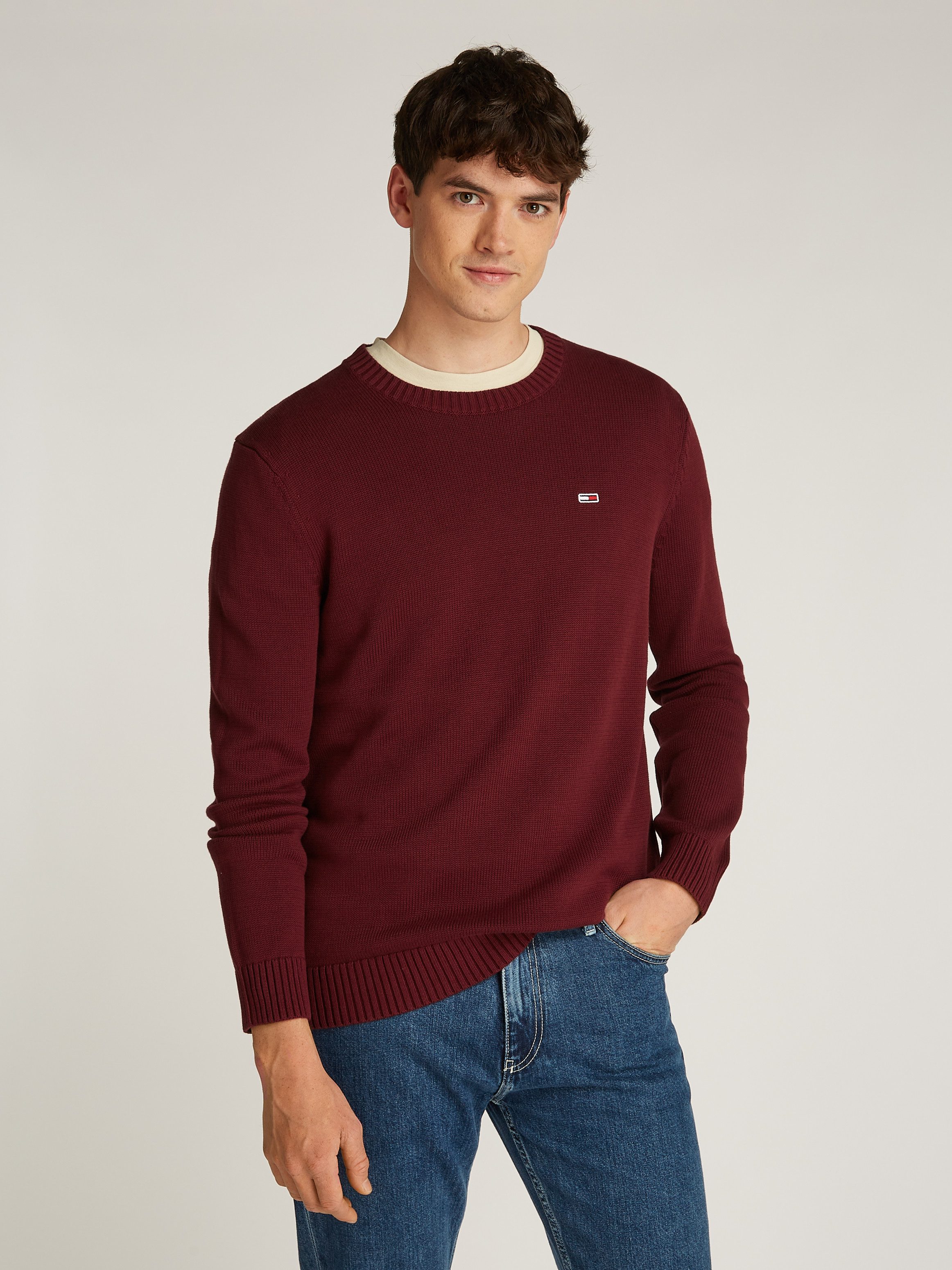 Tommy Jeans Strickpullover TJM SLIM ESSNTLS günstig online kaufen
