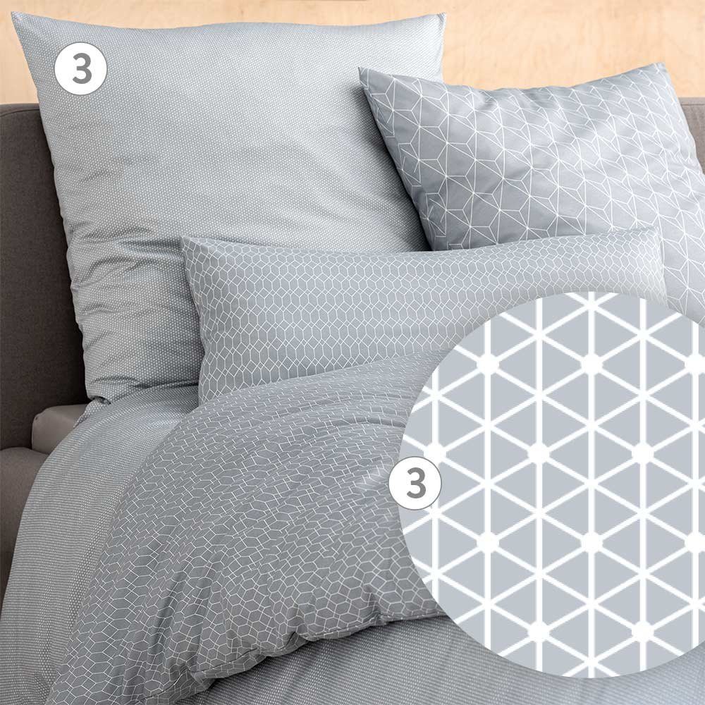 Estella Bettwäsche Estella Mako-Interlock-Jersey Nackenkissen/-rollen -Bezüge 1 teilig, Bettbezug Kopfkissenbezug Set kuschelig weich hochwertig