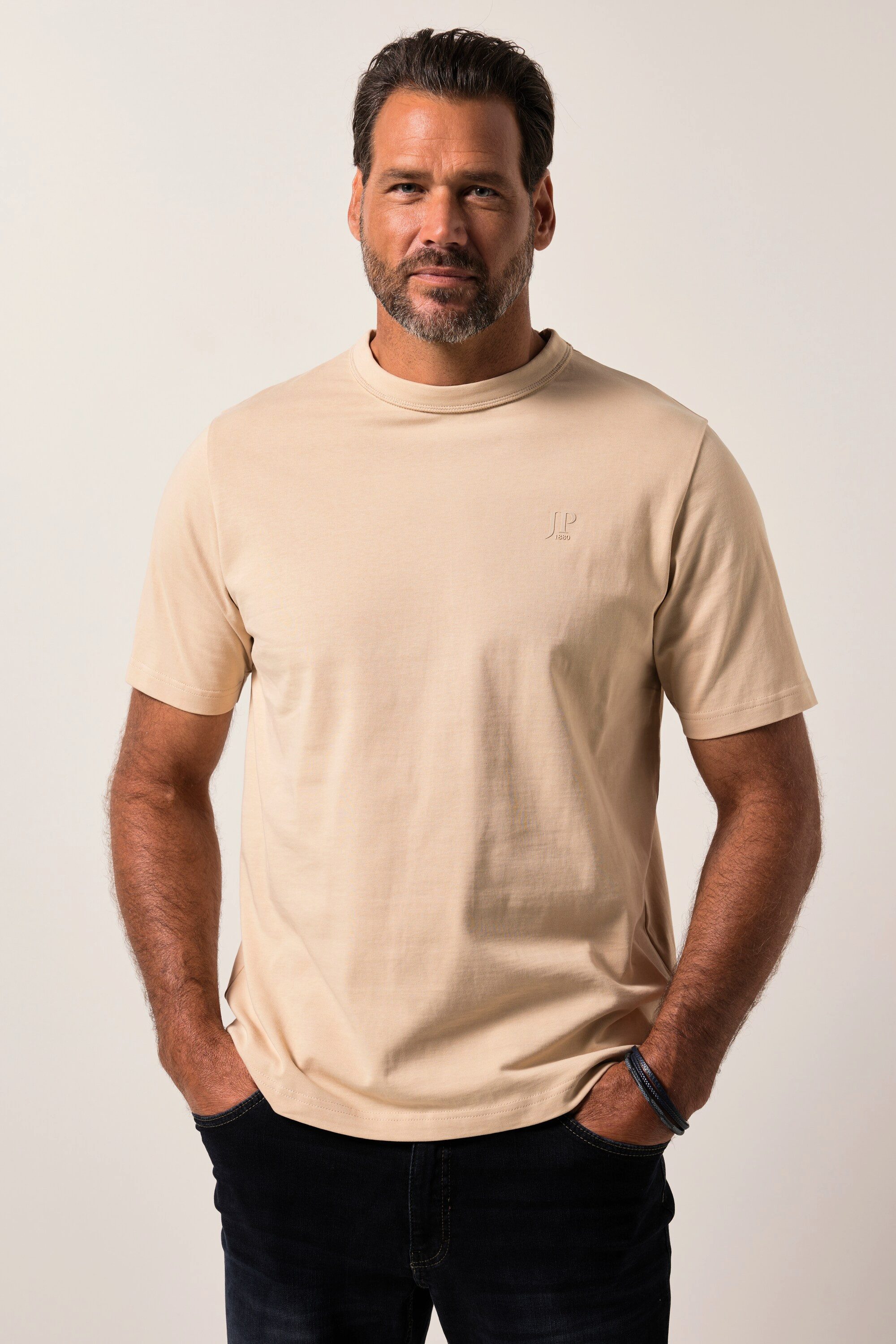 JP1880 T-Shirt JP1880 T-Shirt Halbarm Rundhals günstig online kaufen