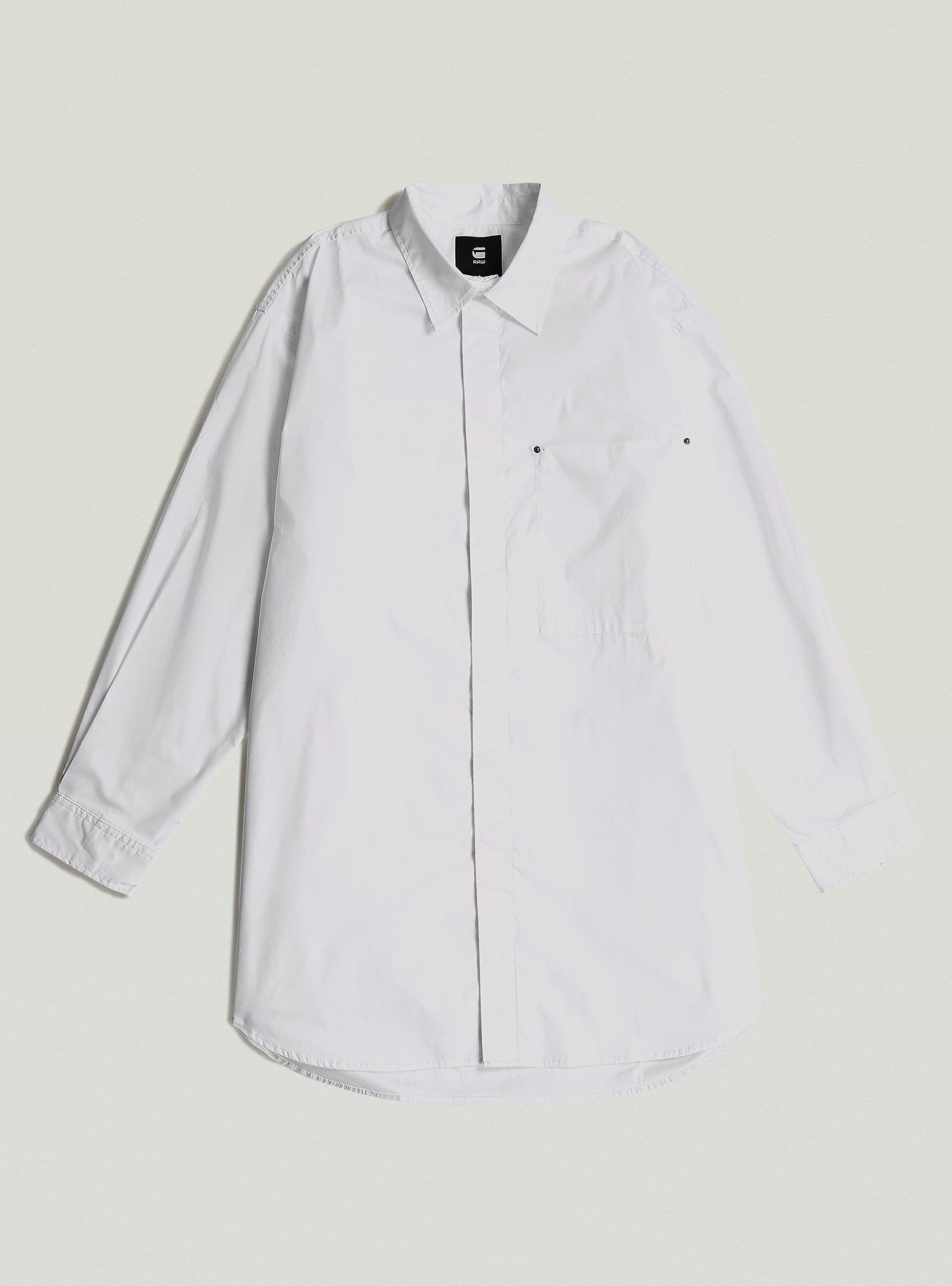 G-STAR Langarmshirt Oversized Boyfriend Hemd