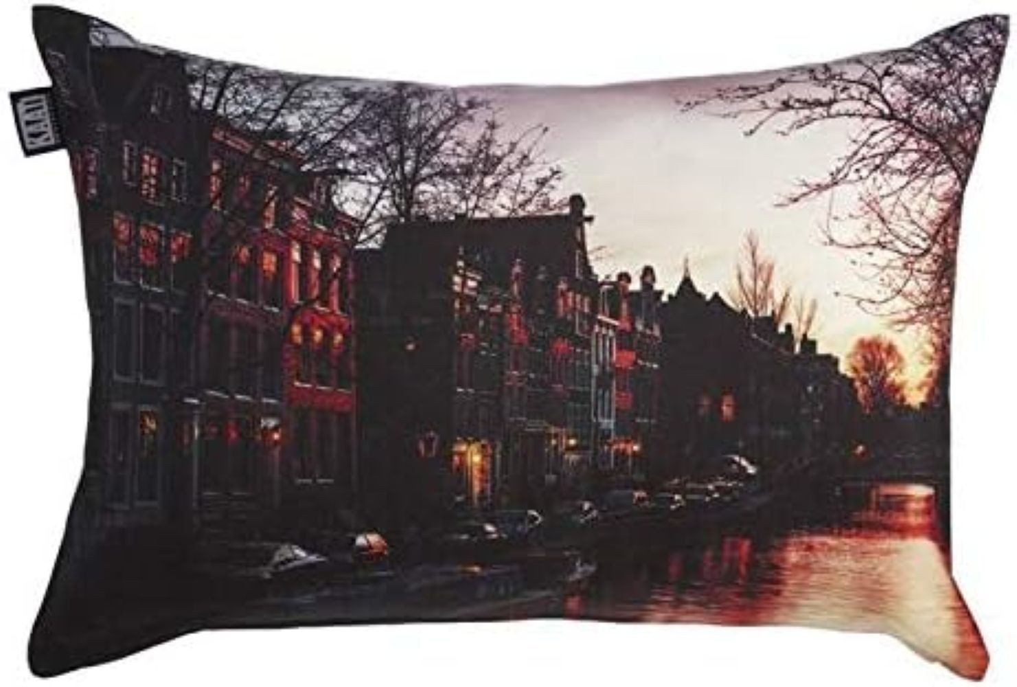 KAAT Amsterdam Dekokissen Grachtengordel Amsterdam gefüllt 40 x 60 cm