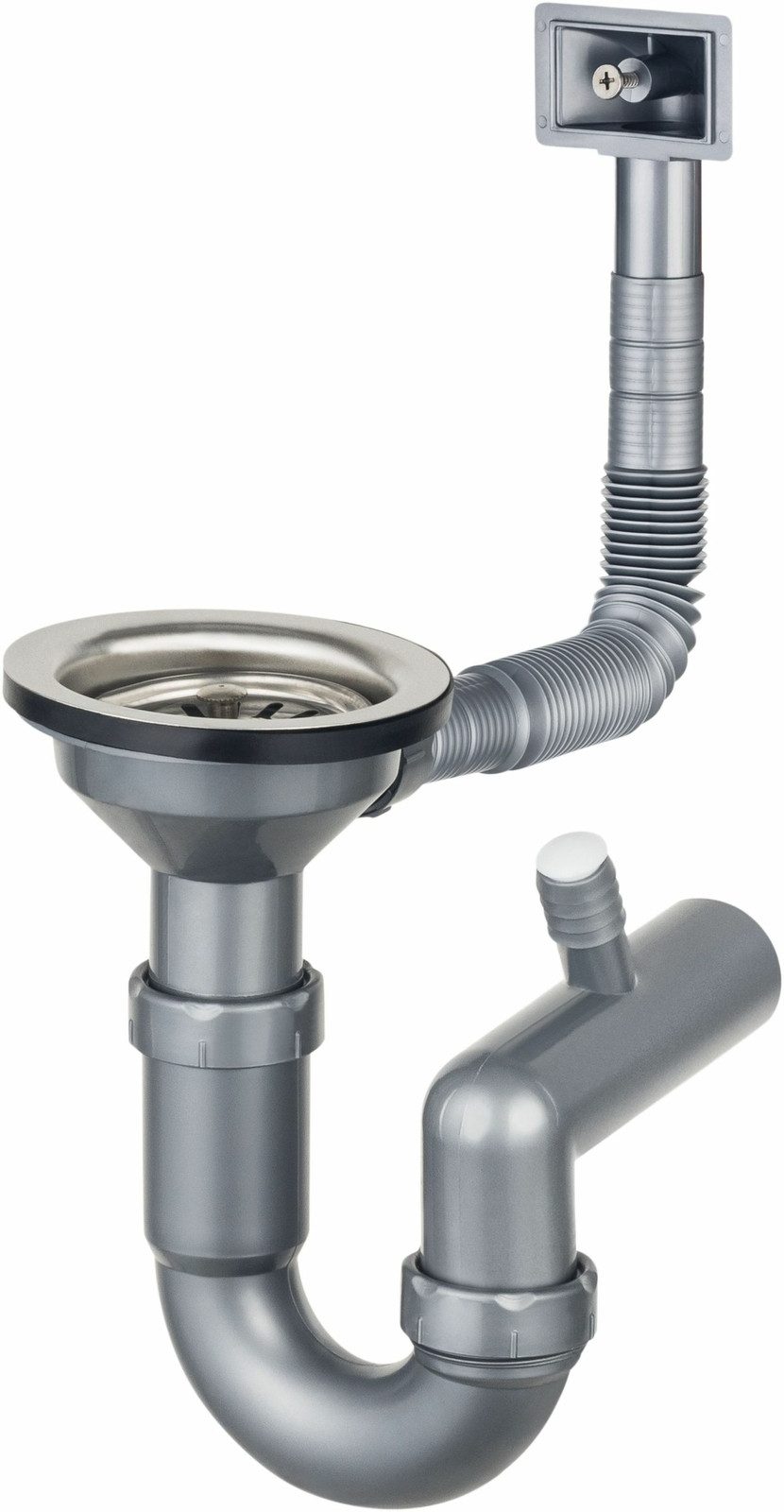 Faizee Home Edelstahlspüle Edelstahl Einbauspülen – Verschiedene Modelle, Modern und Langlebig, Eckig, 48/15 cm – Bild 4 von 4