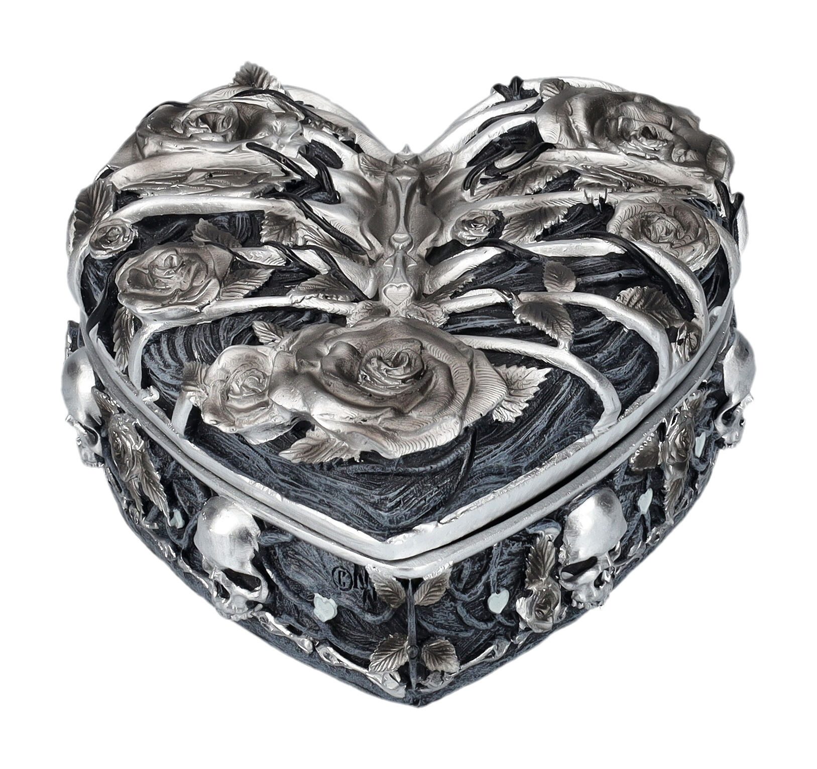 Figuren Shop GmbH Aufbewahrungsdose Schatulle Herz - Caged Heart - Nemesis günstig online kaufen