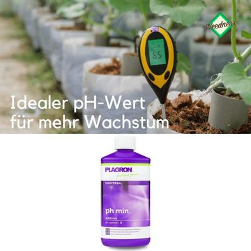 Weedness Pflanzendünger Plagron pH- Minus ph-senker Dünger Pflanzen Grow Anbau, 500 ml